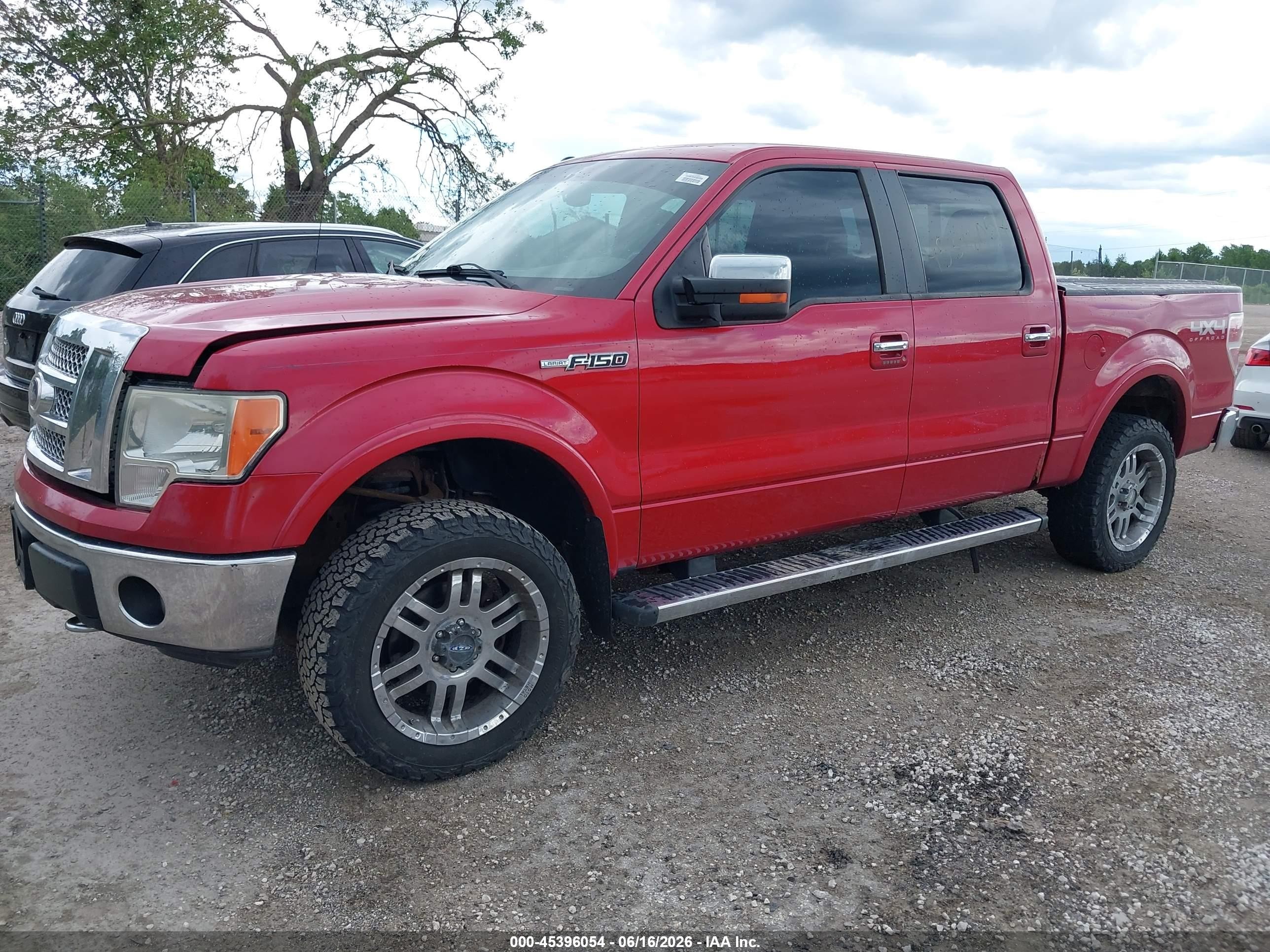 2011 Ford F-150 Fx4/king Ranch/lariat/platinum/xl/xlt Red vin: 1FTFW1EF1BFA42317