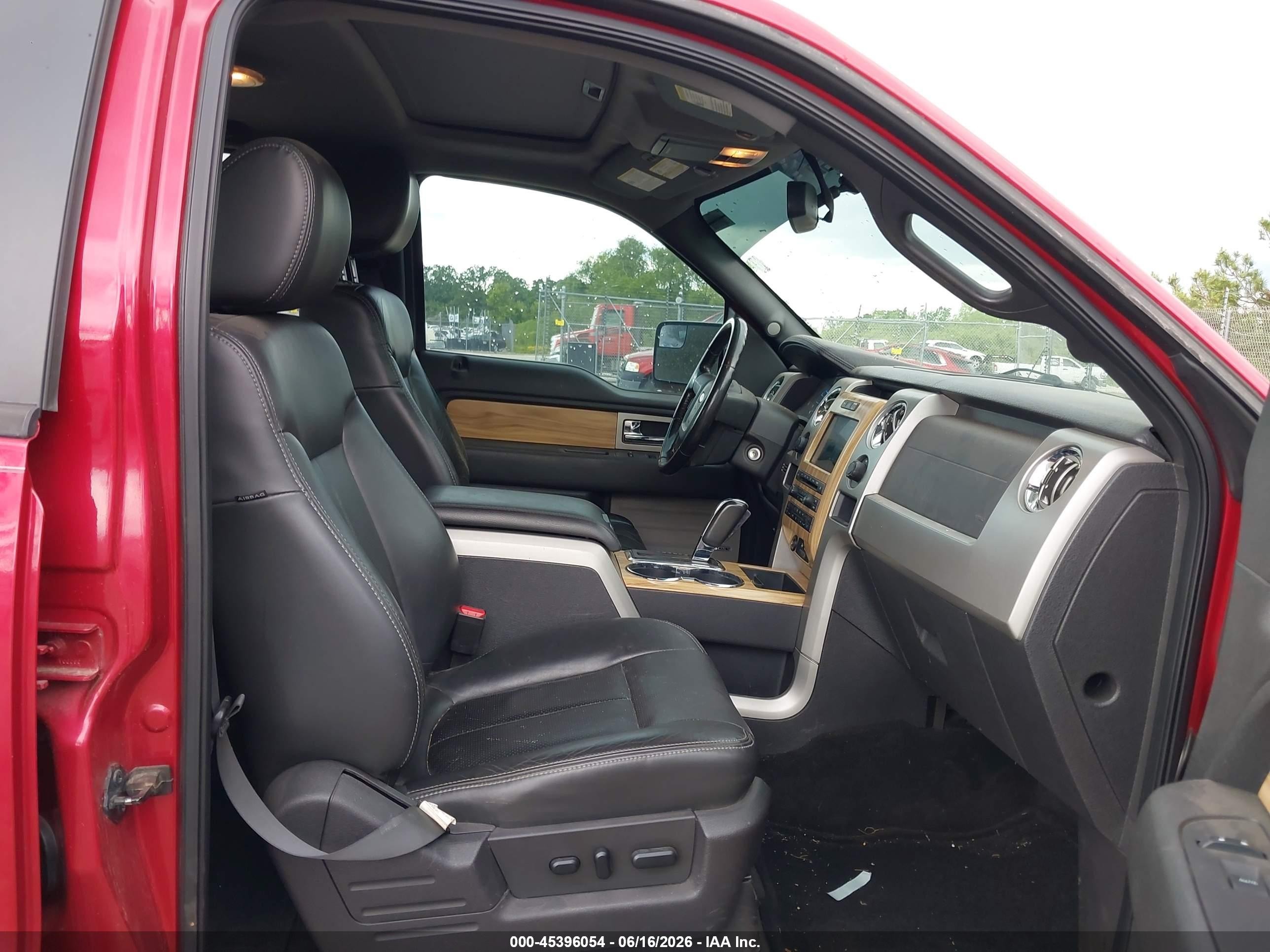 2011 Ford F-150 Fx4/king Ranch/lariat/platinum/xl/xlt Red vin: 1FTFW1EF1BFA42317