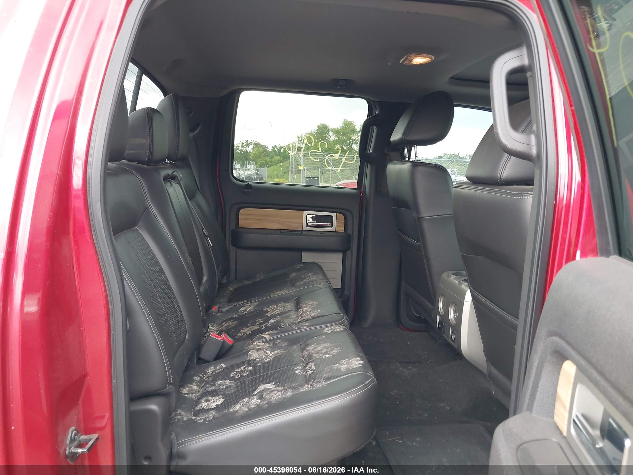 2011 Ford F-150 Fx4/king Ranch/lariat/platinum/xl/xlt Red vin: 1FTFW1EF1BFA42317
