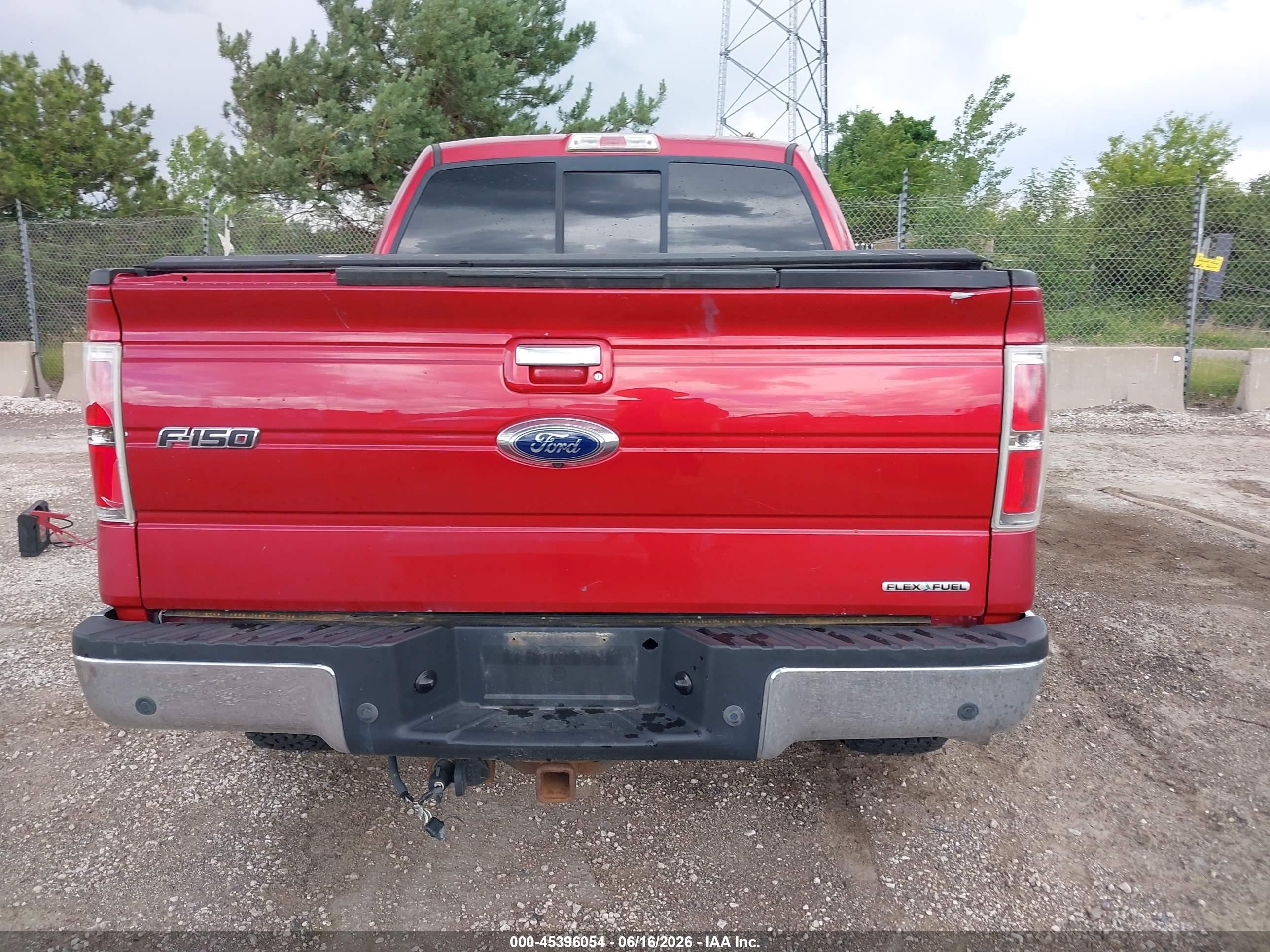 2011 Ford F-150 Fx4/king Ranch/lariat/platinum/xl/xlt Red vin: 1FTFW1EF1BFA42317