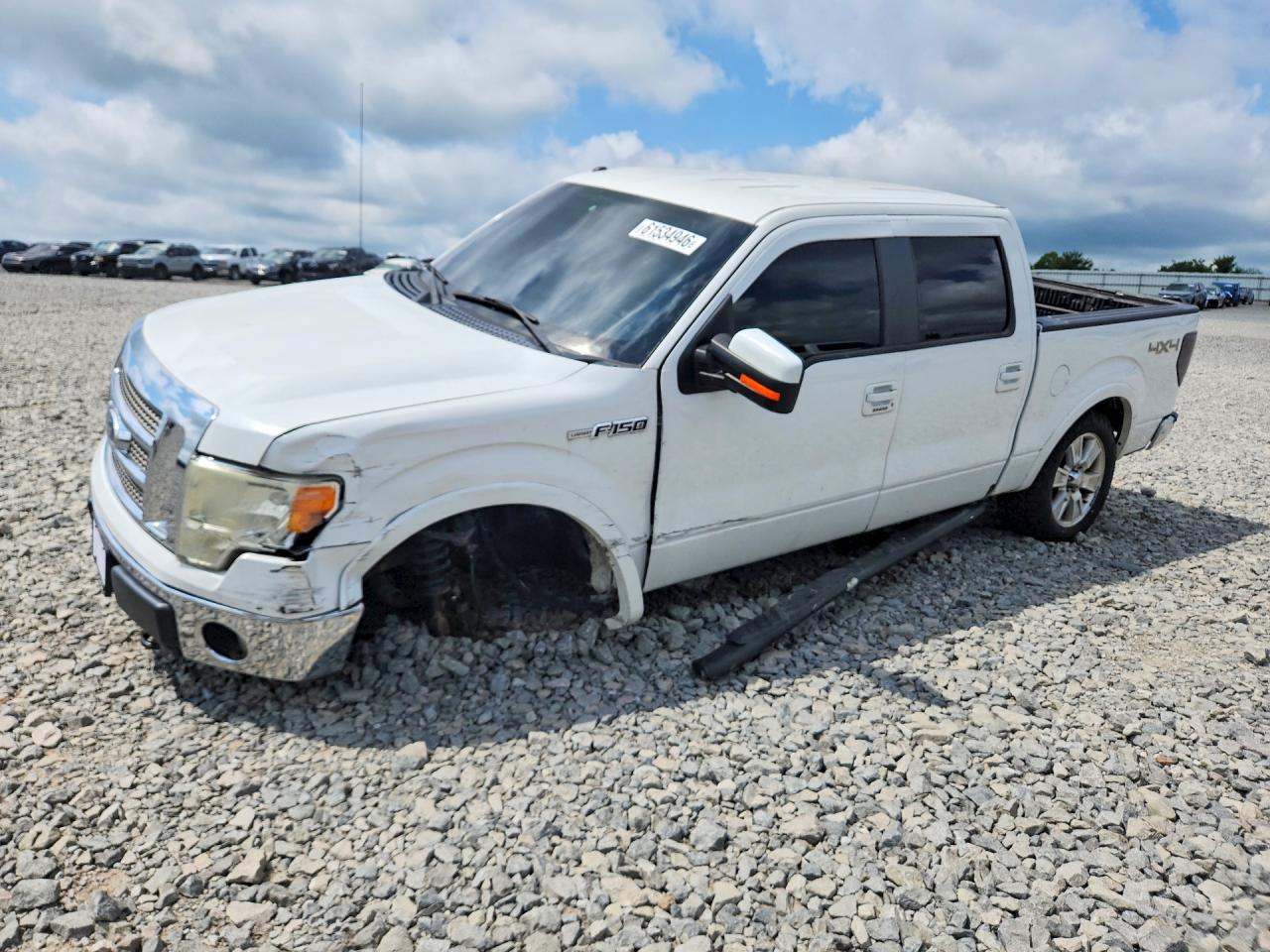 2011 Ford F-150 White vin: 1FTFW1EF1BFA69176