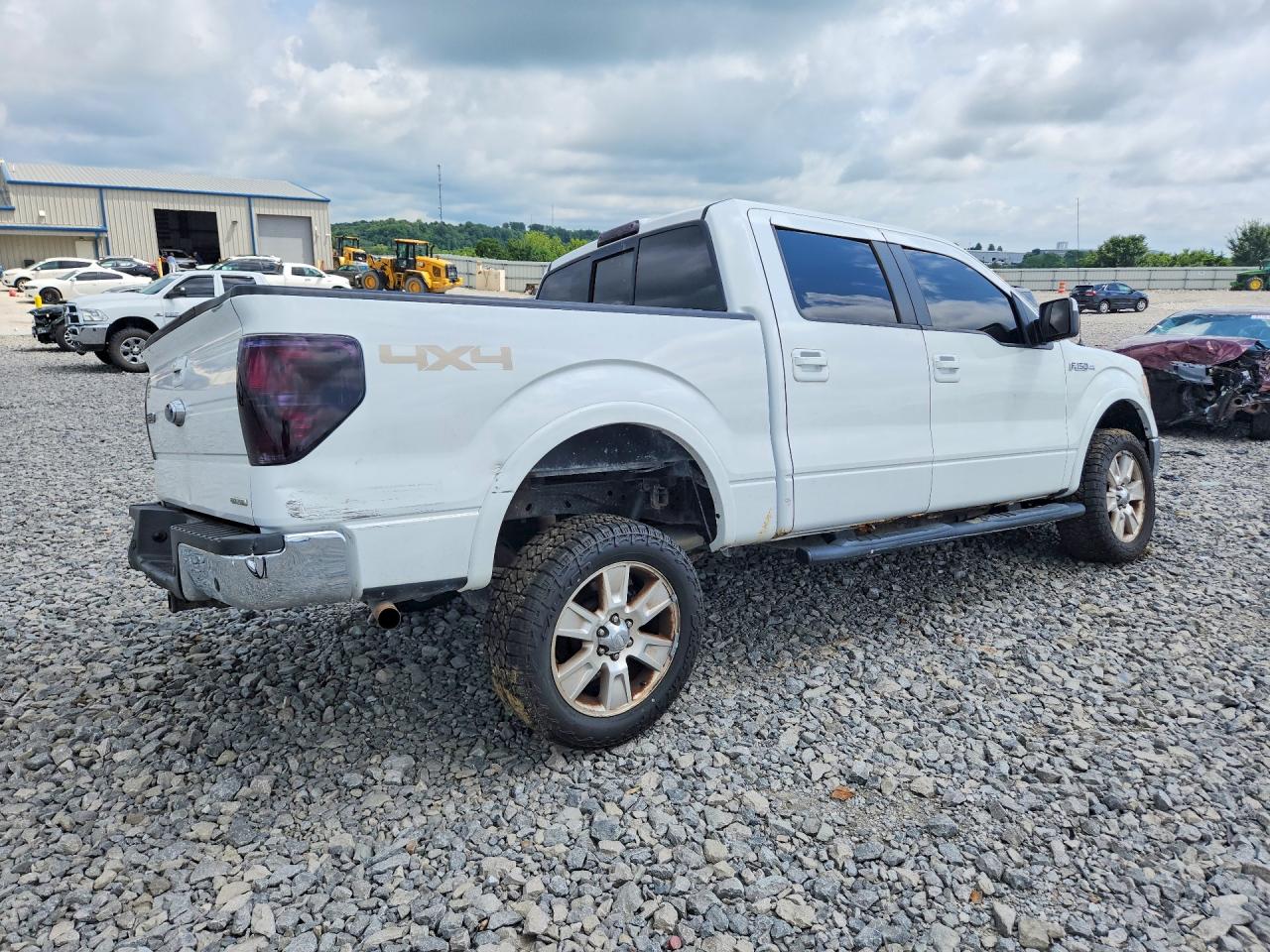 2011 Ford F-150 White vin: 1FTFW1EF1BFA69176