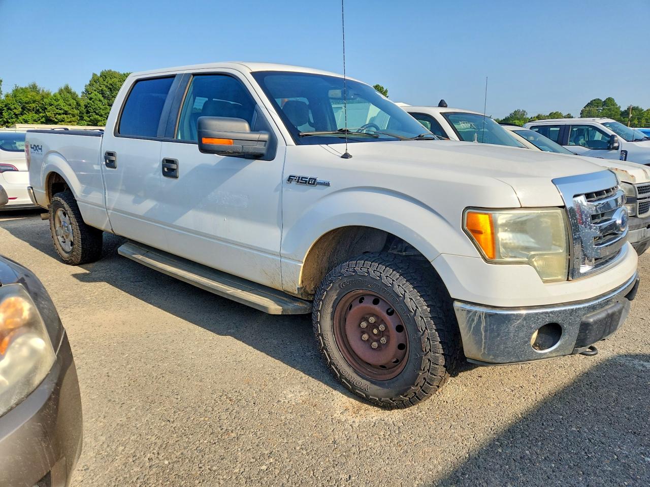 2011 Ford F150 Supercrew White vin: 1FTFW1EF1BFC06567