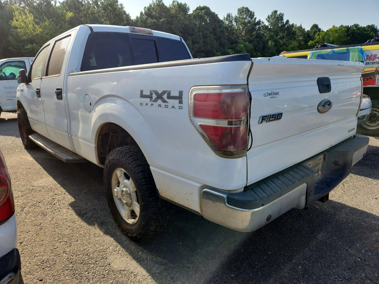 2011 Ford F150 Supercrew White vin: 1FTFW1EF1BFC06567