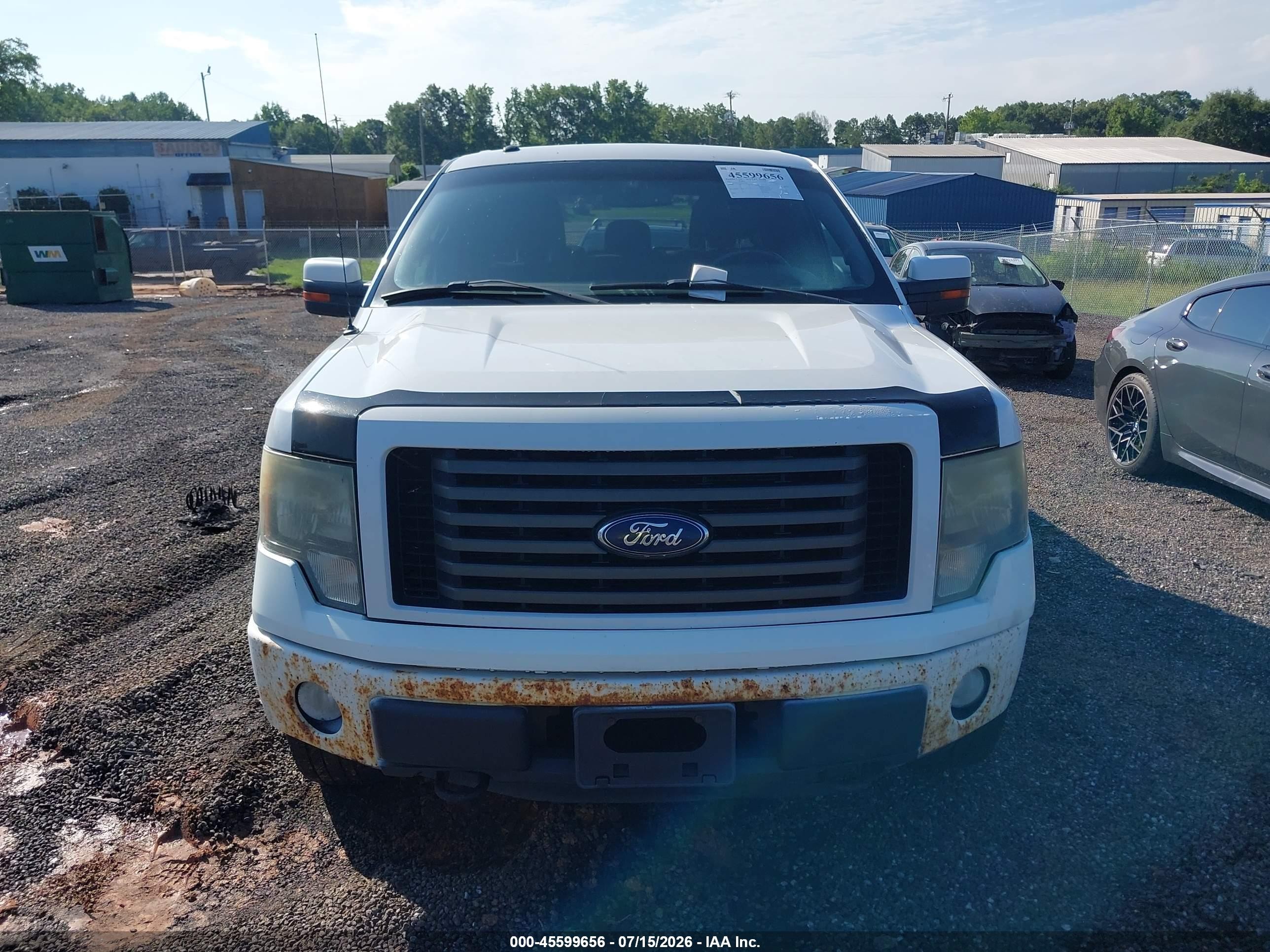 2011 Ford F-150 Fx4 White vin: 1FTFW1EF1BFC61469
