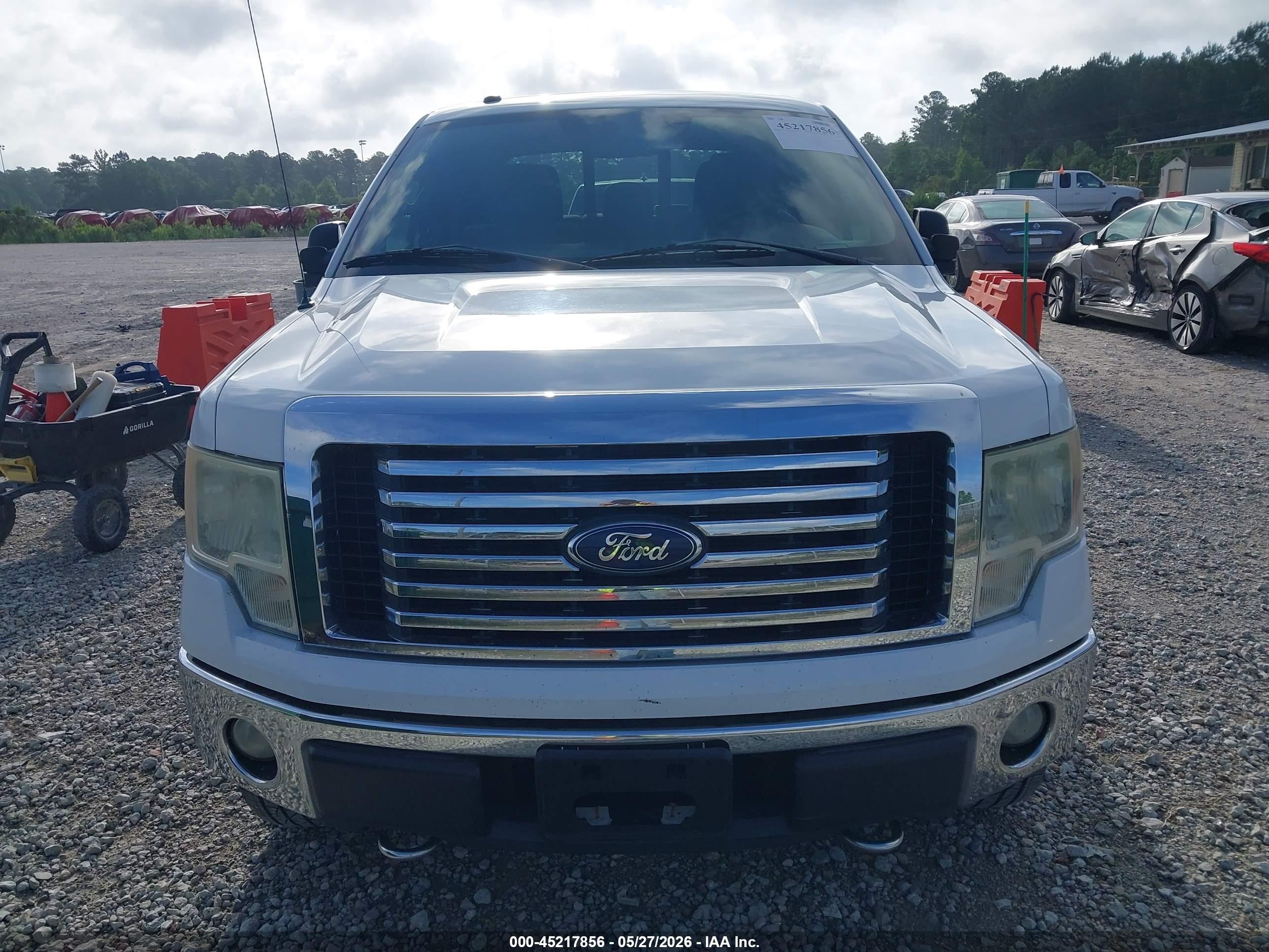2011 Ford F-150 Xlt White vin: 1FTFW1EF1BFC69216