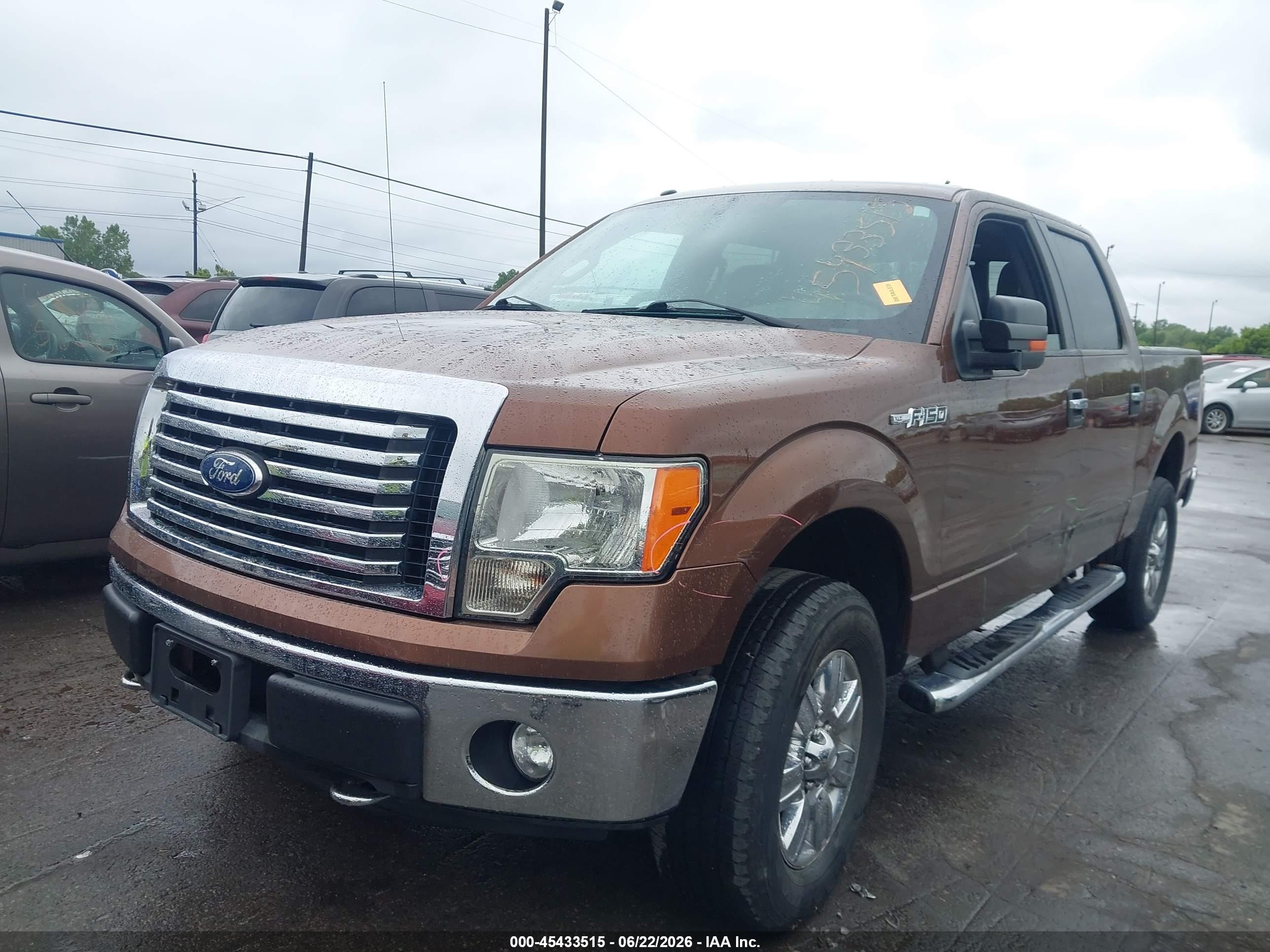 2011 Ford F-150 Fx4/king Ranch/lariat/platinum/xl/xlt Brown vin: 1FTFW1EF1BFC87635