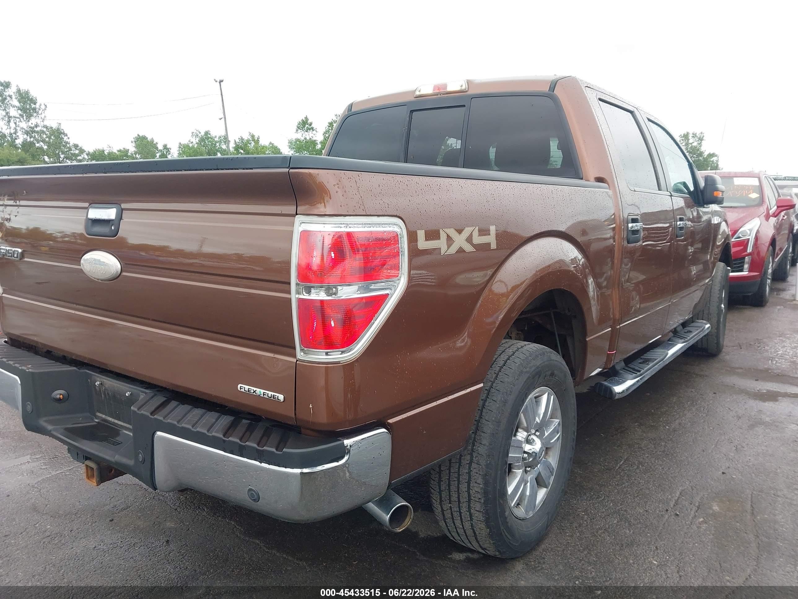 2011 Ford F-150 Fx4/king Ranch/lariat/platinum/xl/xlt Brown vin: 1FTFW1EF1BFC87635