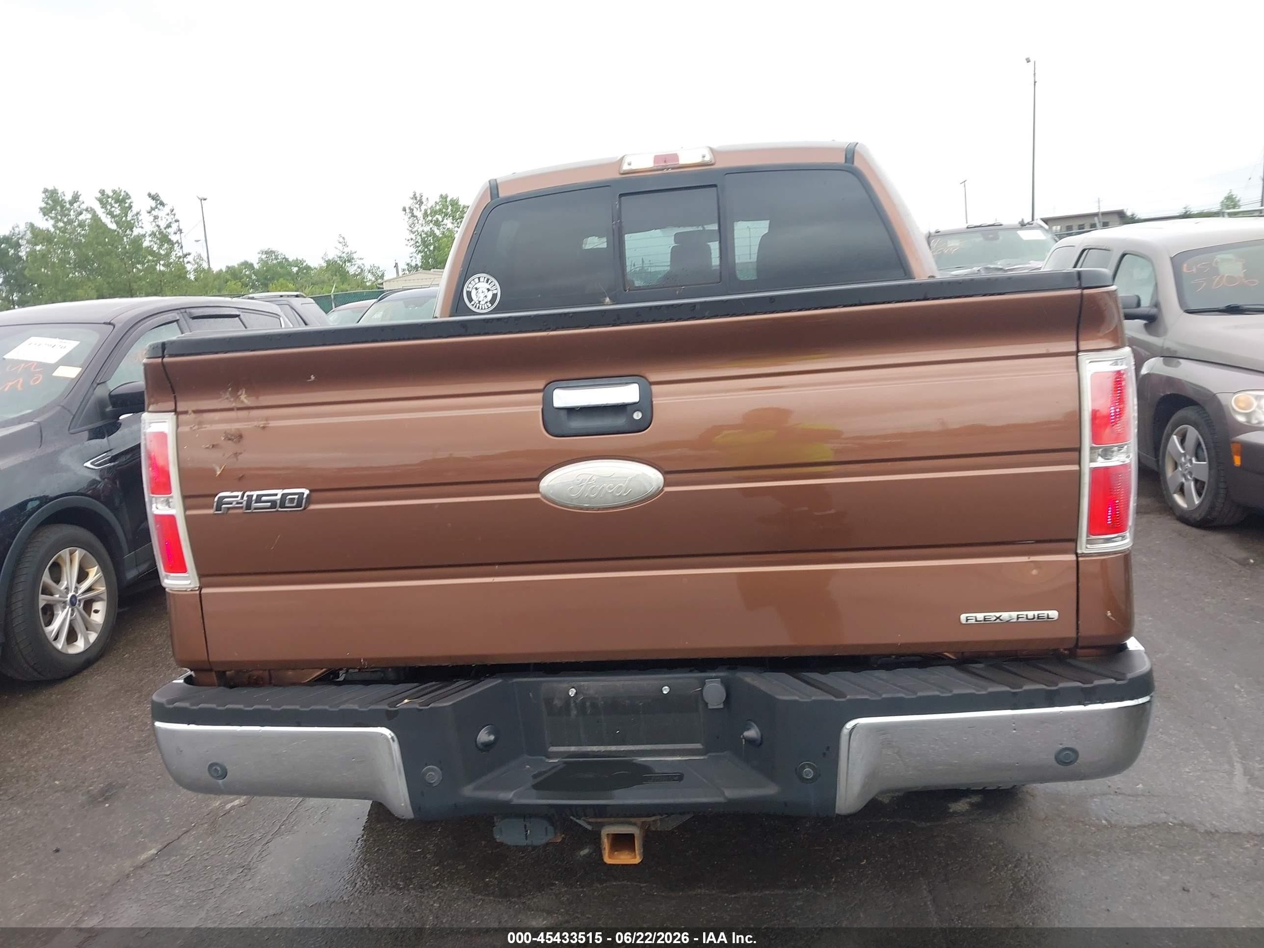 2011 Ford F-150 Fx4/king Ranch/lariat/platinum/xl/xlt Brown vin: 1FTFW1EF1BFC87635