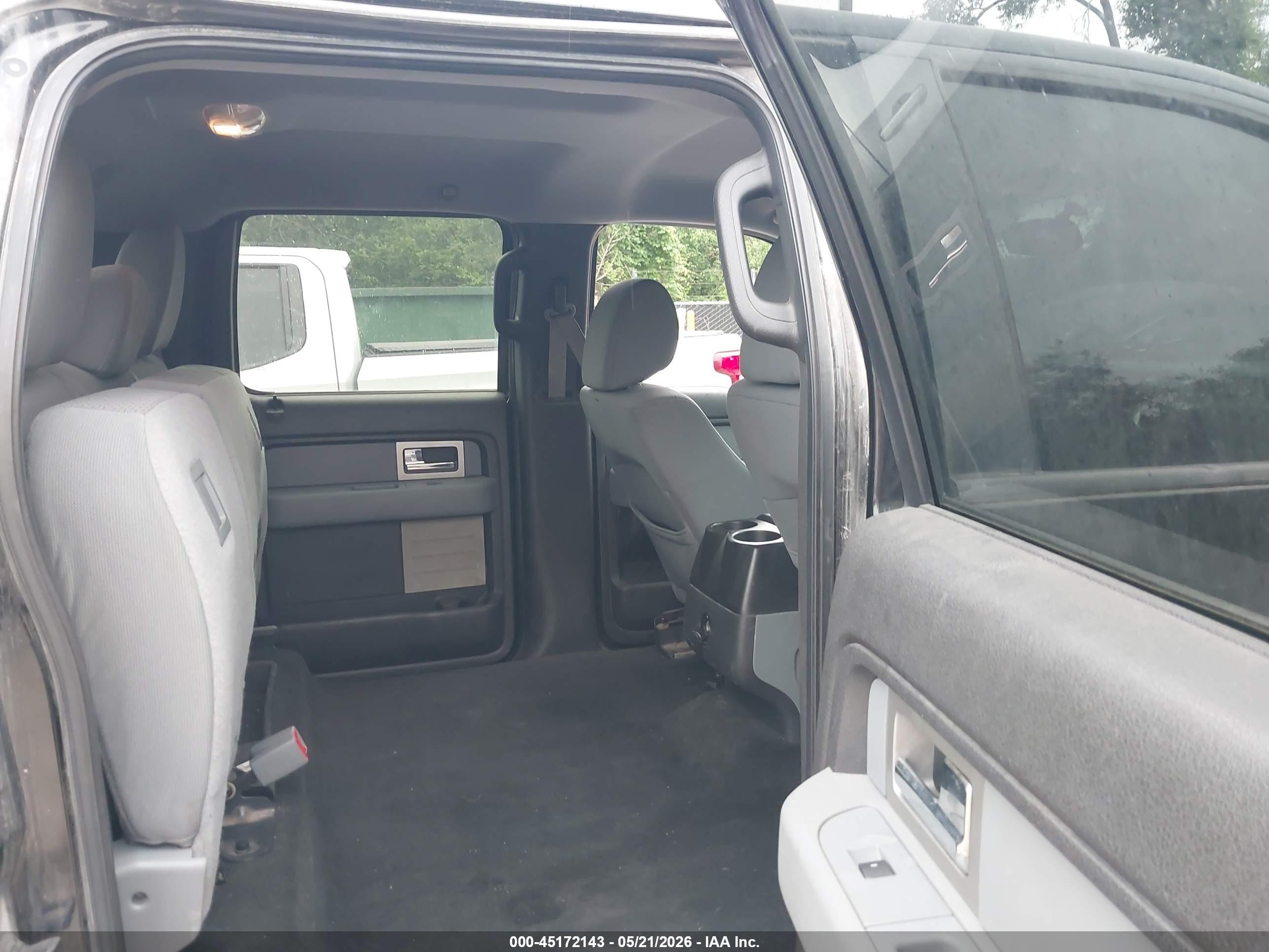 2011 Ford F-150 Xlt Black vin: 1FTFW1EF1BFD28099