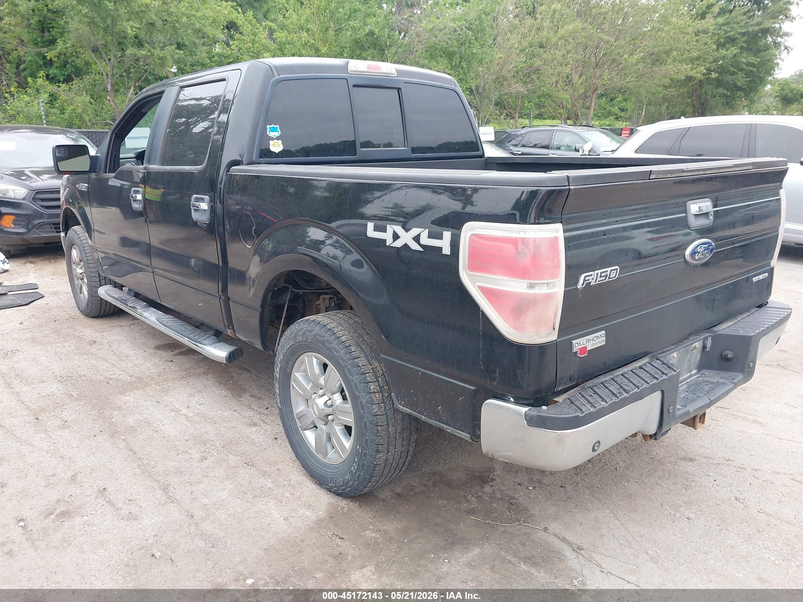 2011 Ford F-150 Xlt Black vin: 1FTFW1EF1BFD28099