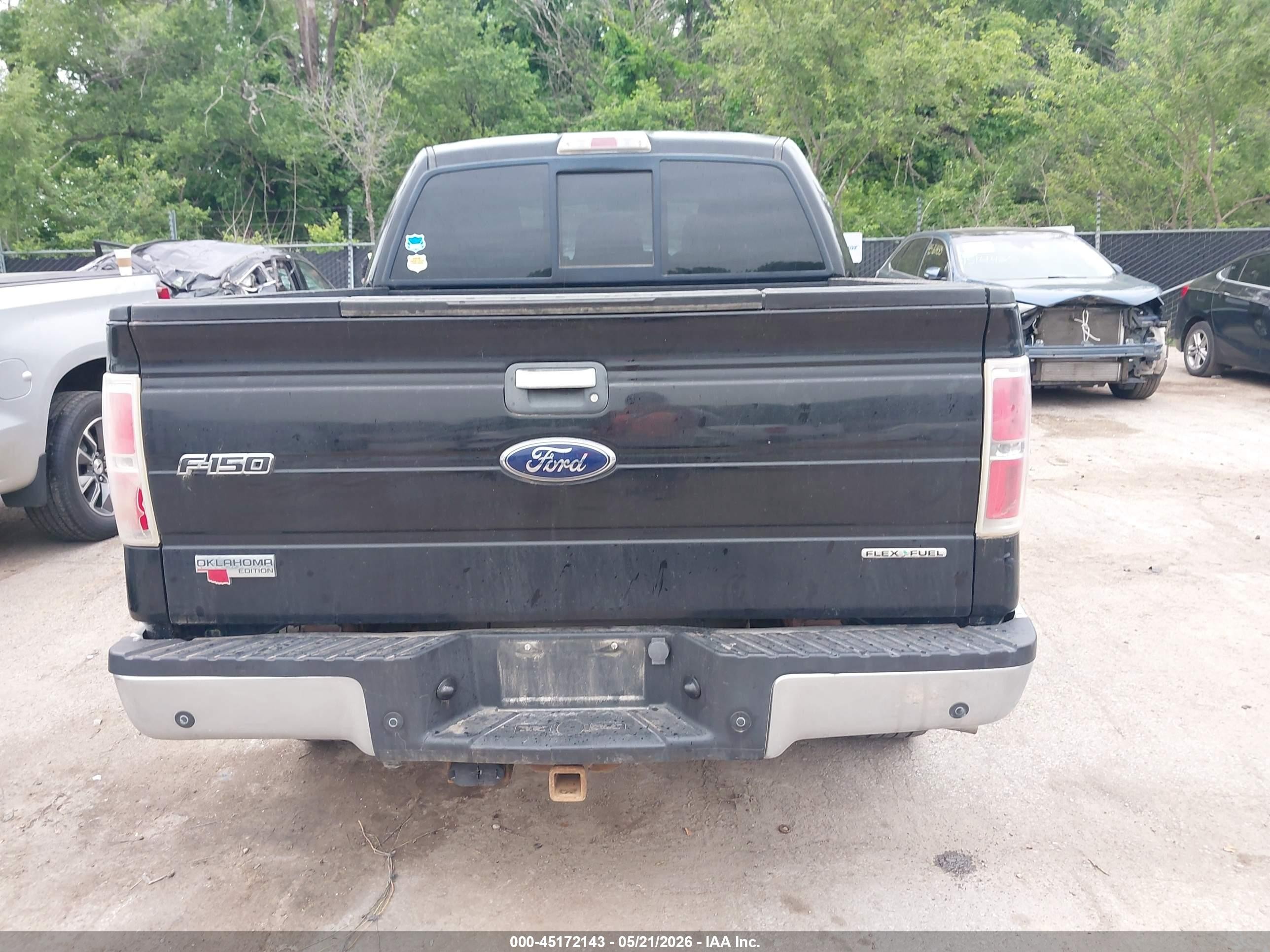 2011 Ford F-150 Xlt Black vin: 1FTFW1EF1BFD28099