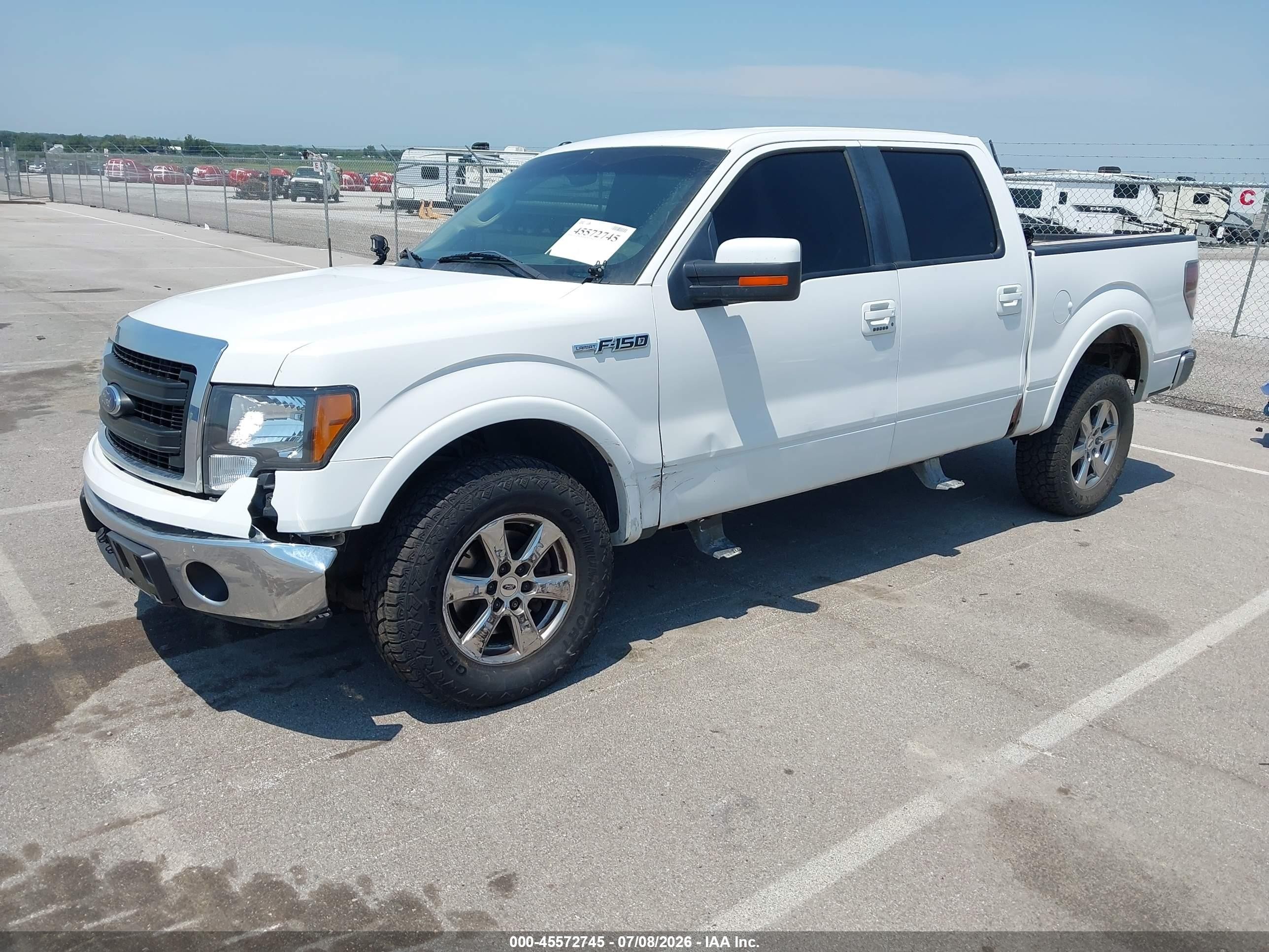 2011 Ford F-150 Fx4/king Ranch/lariat/platinum/xl/xlt White vin: 1FTFW1EF1BFD29348