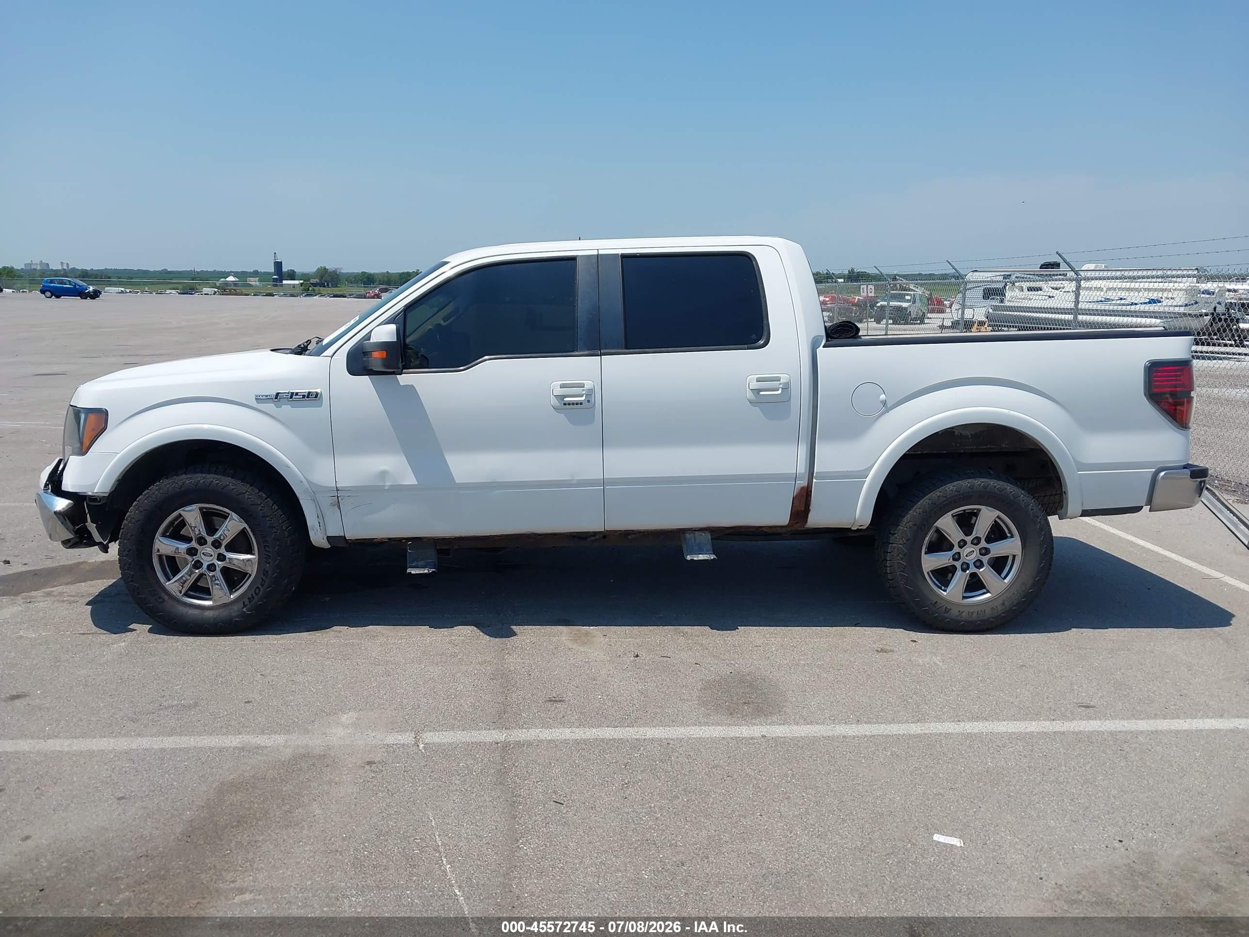 2011 Ford F-150 Fx4/king Ranch/lariat/platinum/xl/xlt White vin: 1FTFW1EF1BFD29348