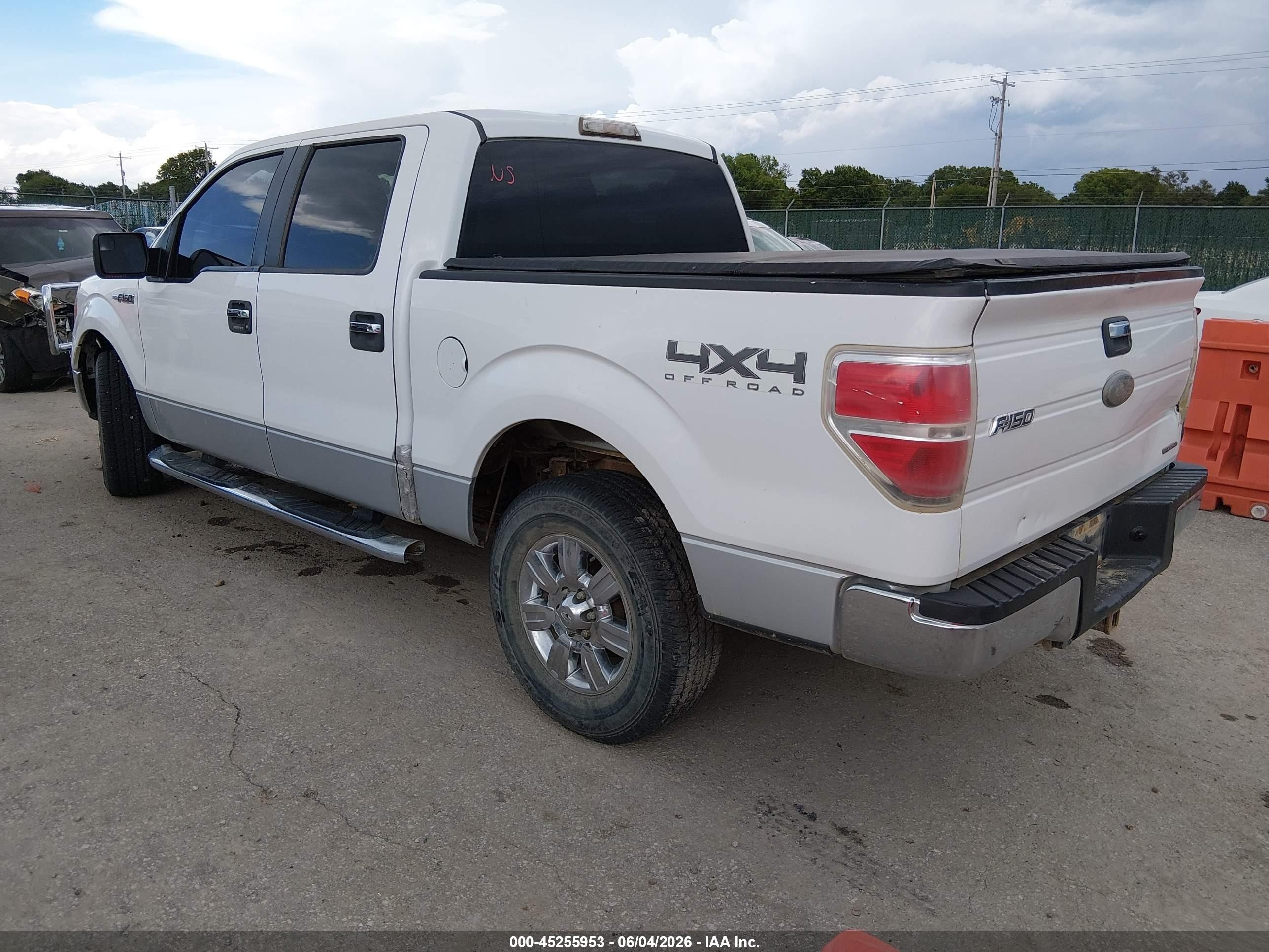 2011 Ford F-150 Xlt White vin: 1FTFW1EF1BFD29768