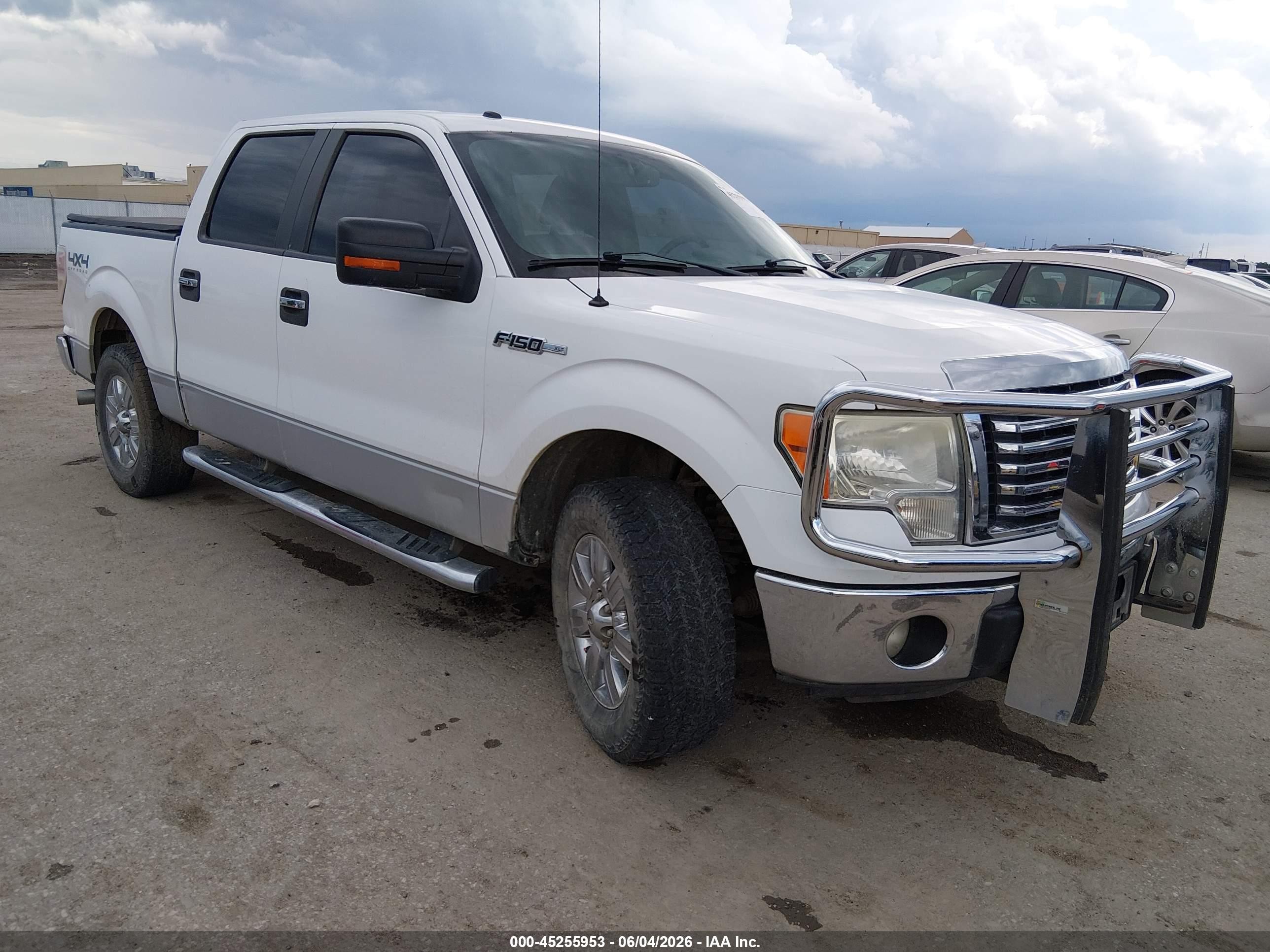 2011 Ford F-150 Xlt White vin: 1FTFW1EF1BFD29768