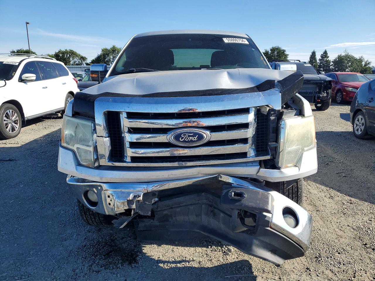 2011 Ford F150 Supercrew Silver vin: 1FTFW1EF1BKD21824