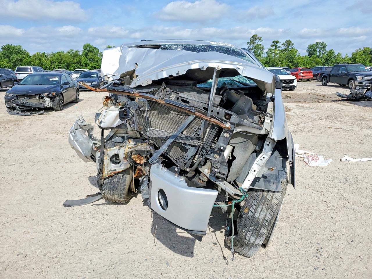 2012 Ford F150 Supercrew Silver vin: 1FTFW1EF1CFA23459