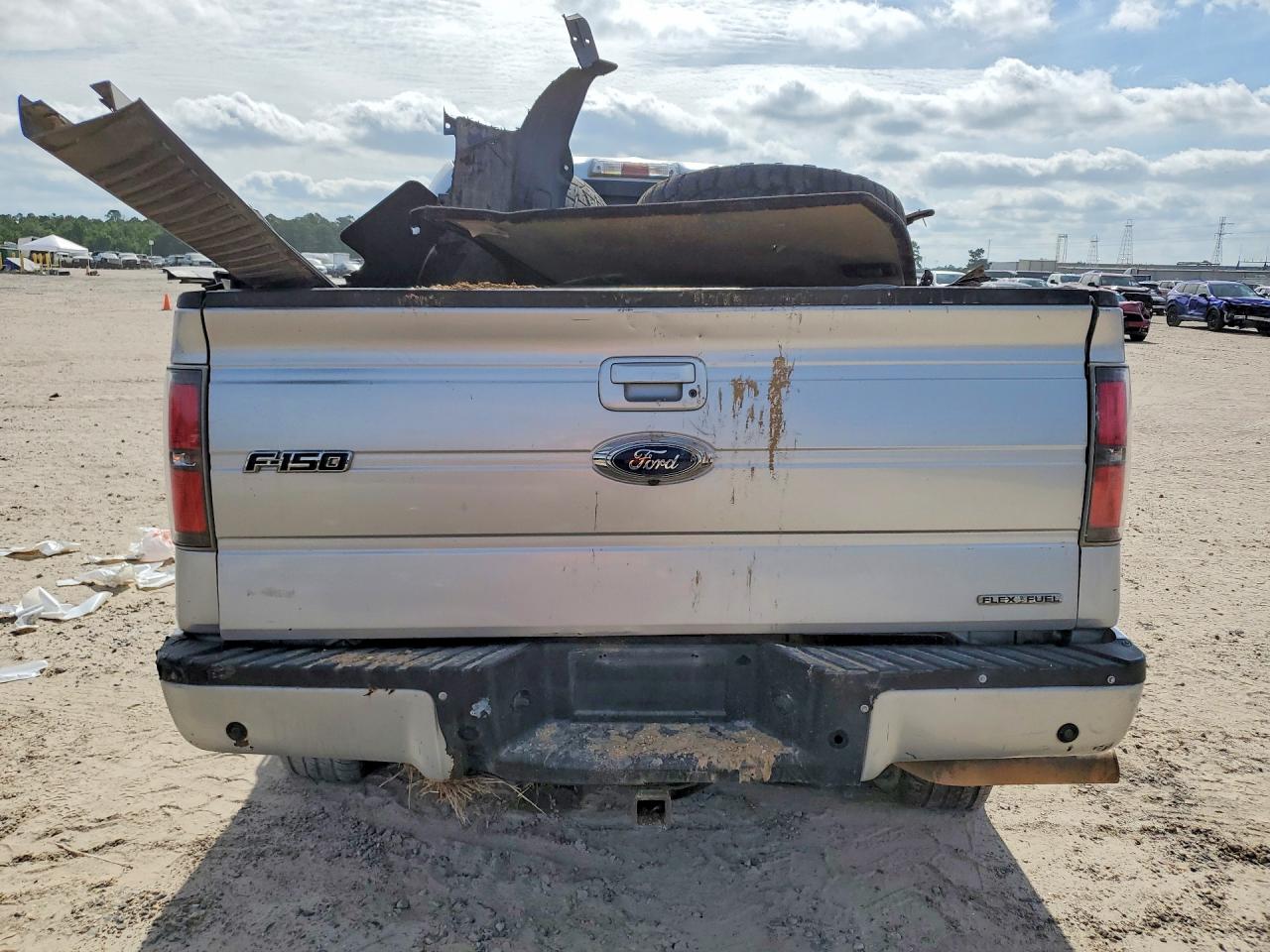 2012 Ford F150 Supercrew Silver vin: 1FTFW1EF1CFA23459