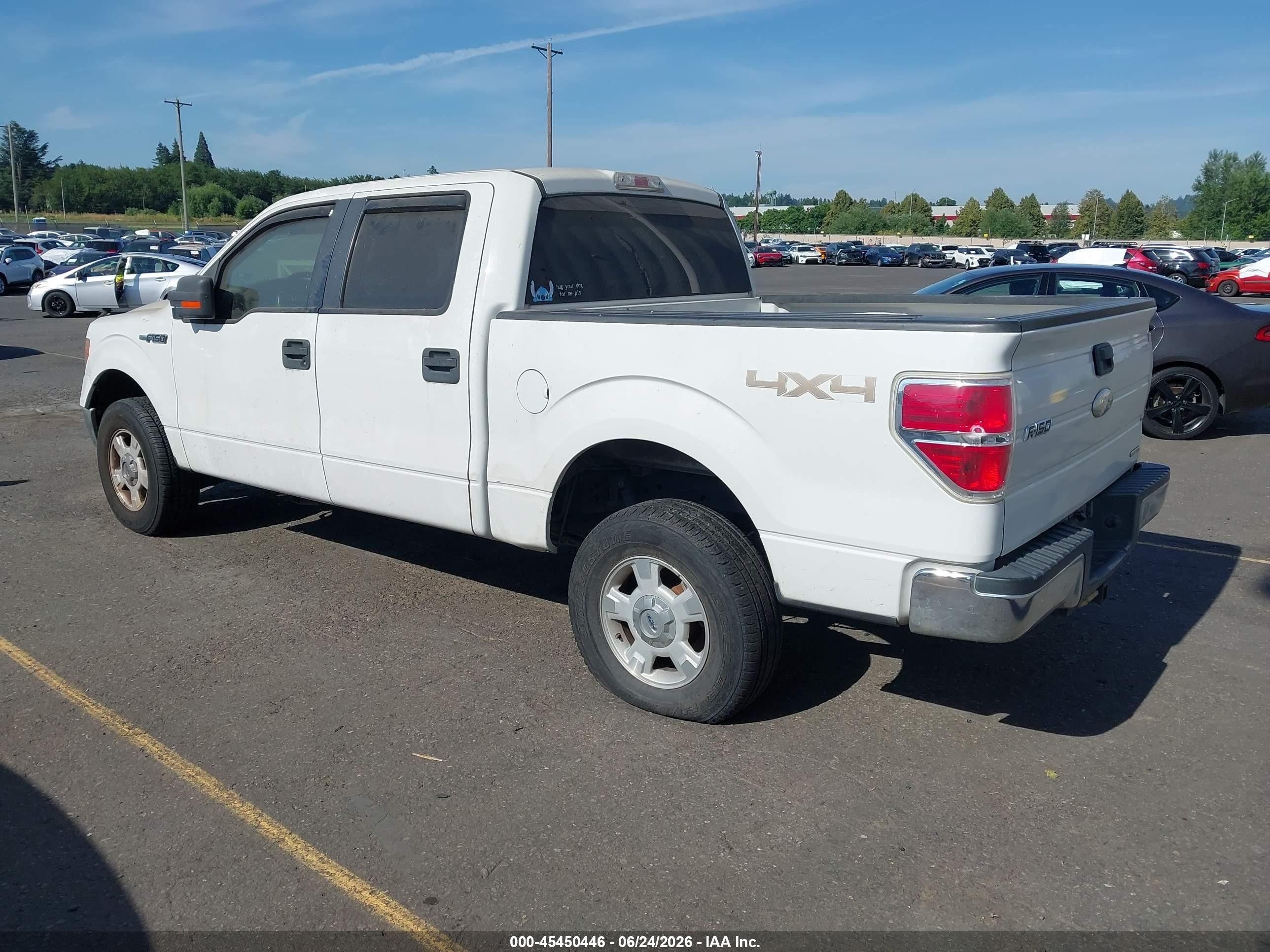 2012 Ford F-150 Fx4/king Ranch/lariat/platinum/xl/xlt White vin: 1FTFW1EF1CFA29780