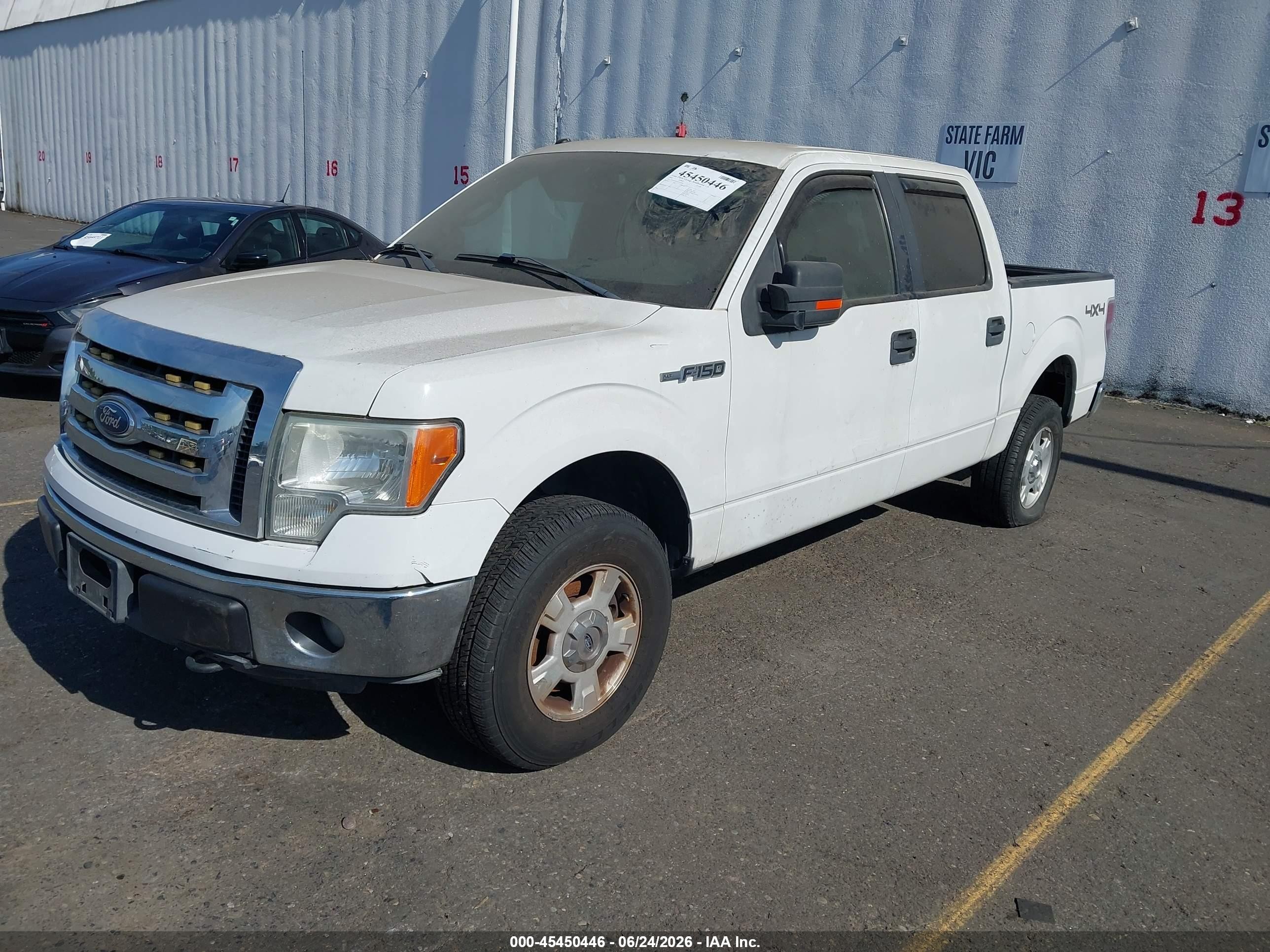 2012 Ford F-150 Fx4/king Ranch/lariat/platinum/xl/xlt White vin: 1FTFW1EF1CFA29780