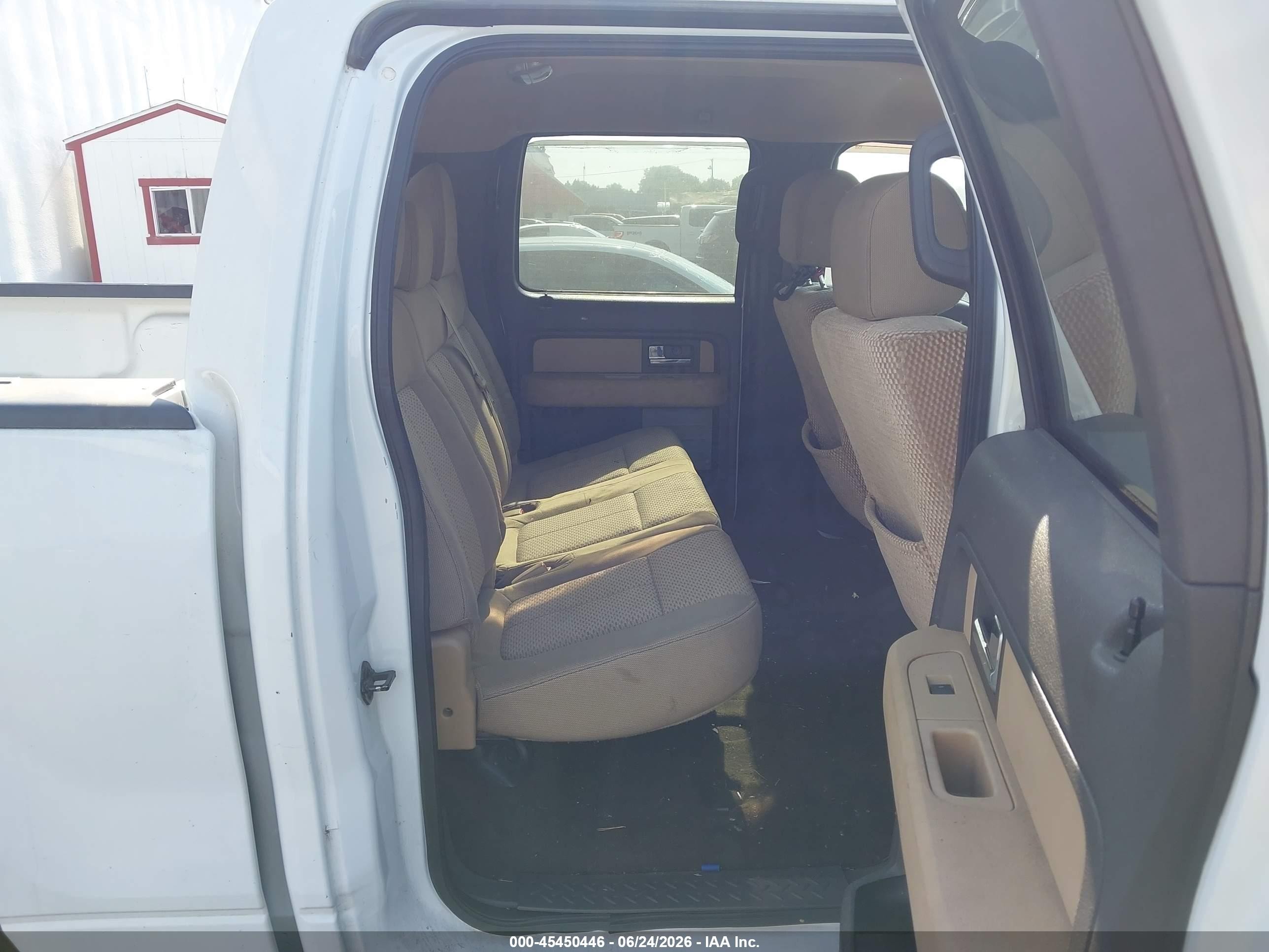 2012 Ford F-150 Fx4/king Ranch/lariat/platinum/xl/xlt White vin: 1FTFW1EF1CFA29780