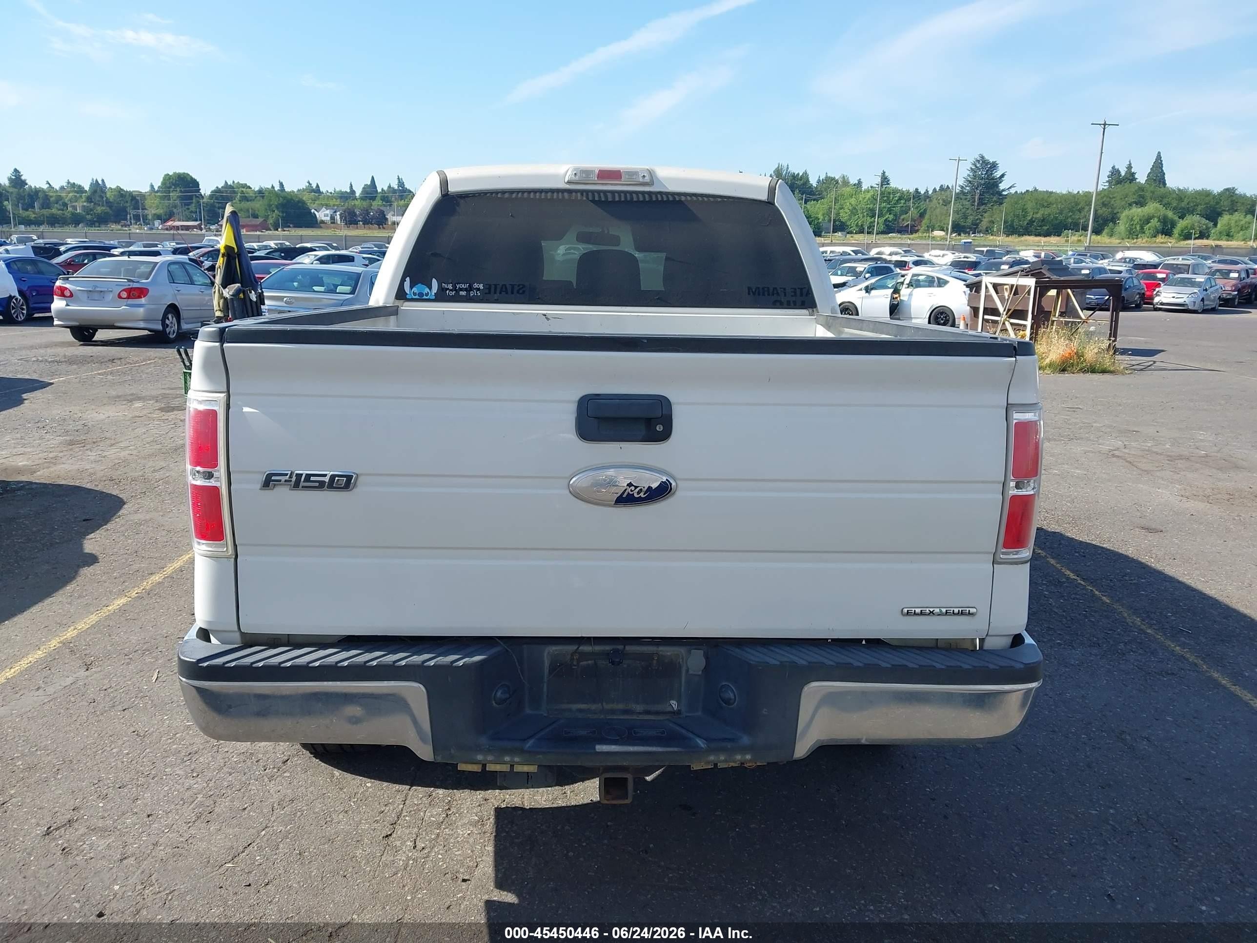 2012 Ford F-150 Fx4/king Ranch/lariat/platinum/xl/xlt White vin: 1FTFW1EF1CFA29780