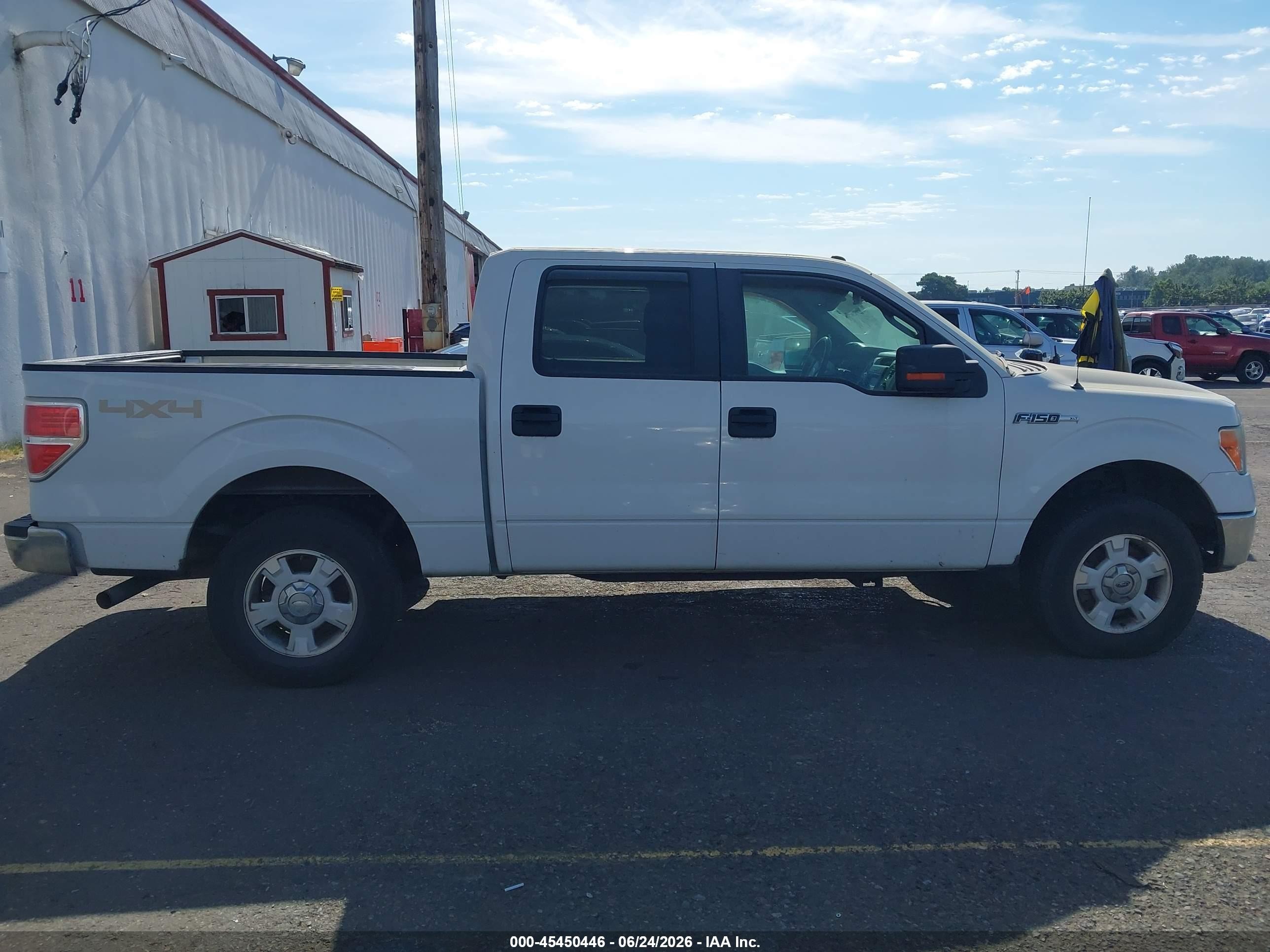 2012 Ford F-150 Fx4/king Ranch/lariat/platinum/xl/xlt White vin: 1FTFW1EF1CFA29780
