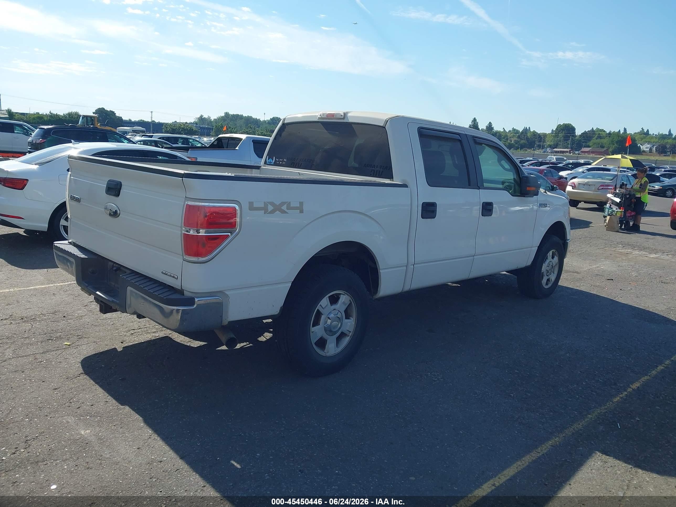 2012 Ford F-150 Fx4/king Ranch/lariat/platinum/xl/xlt White vin: 1FTFW1EF1CFA29780