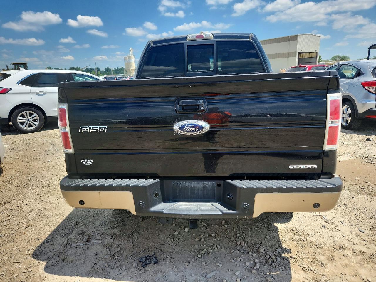 2012 Ford F150 Supercrew Black vin: 1FTFW1EF1CFA66358
