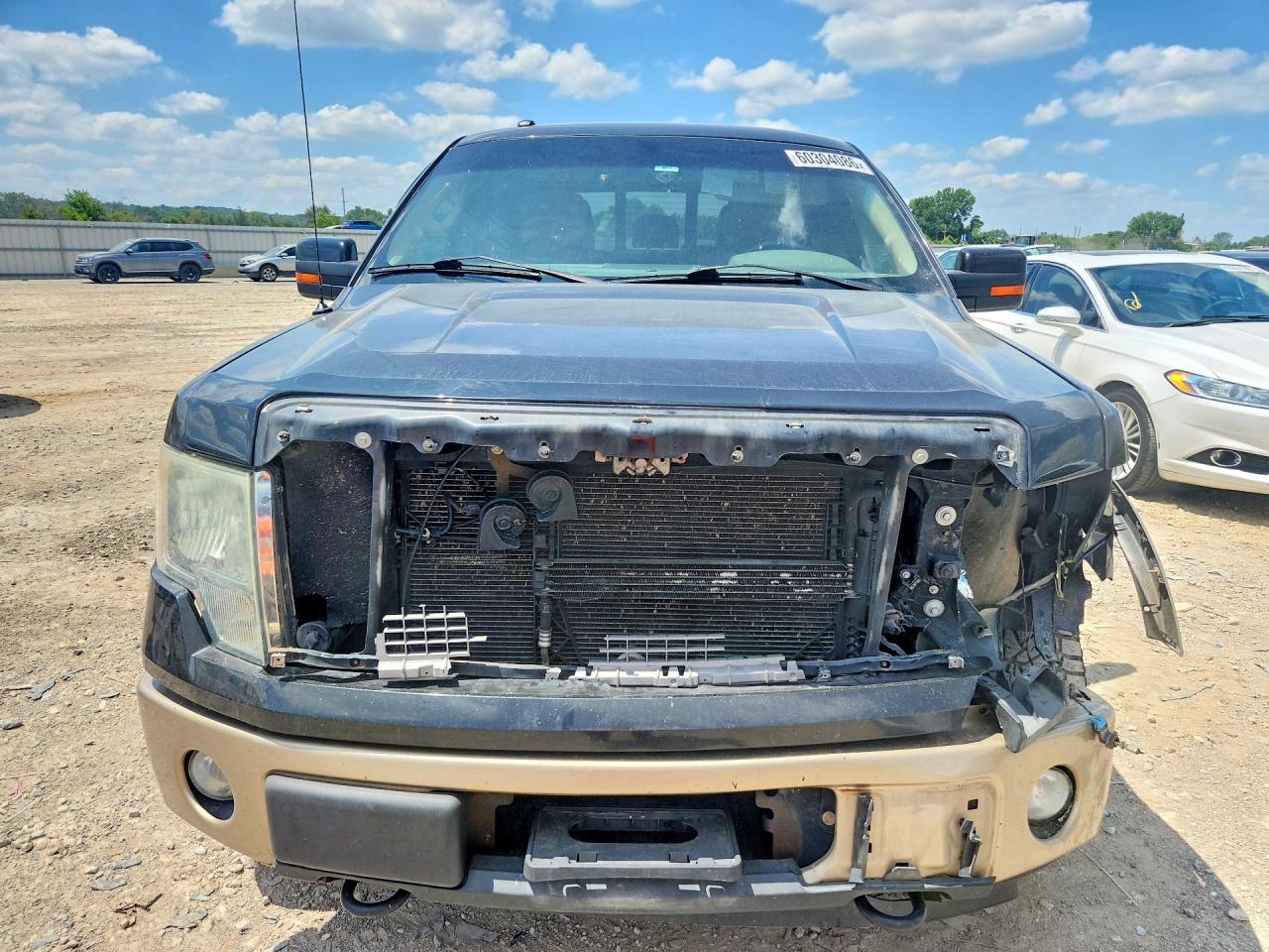2012 Ford F150 Supercrew Black vin: 1FTFW1EF1CFA66358