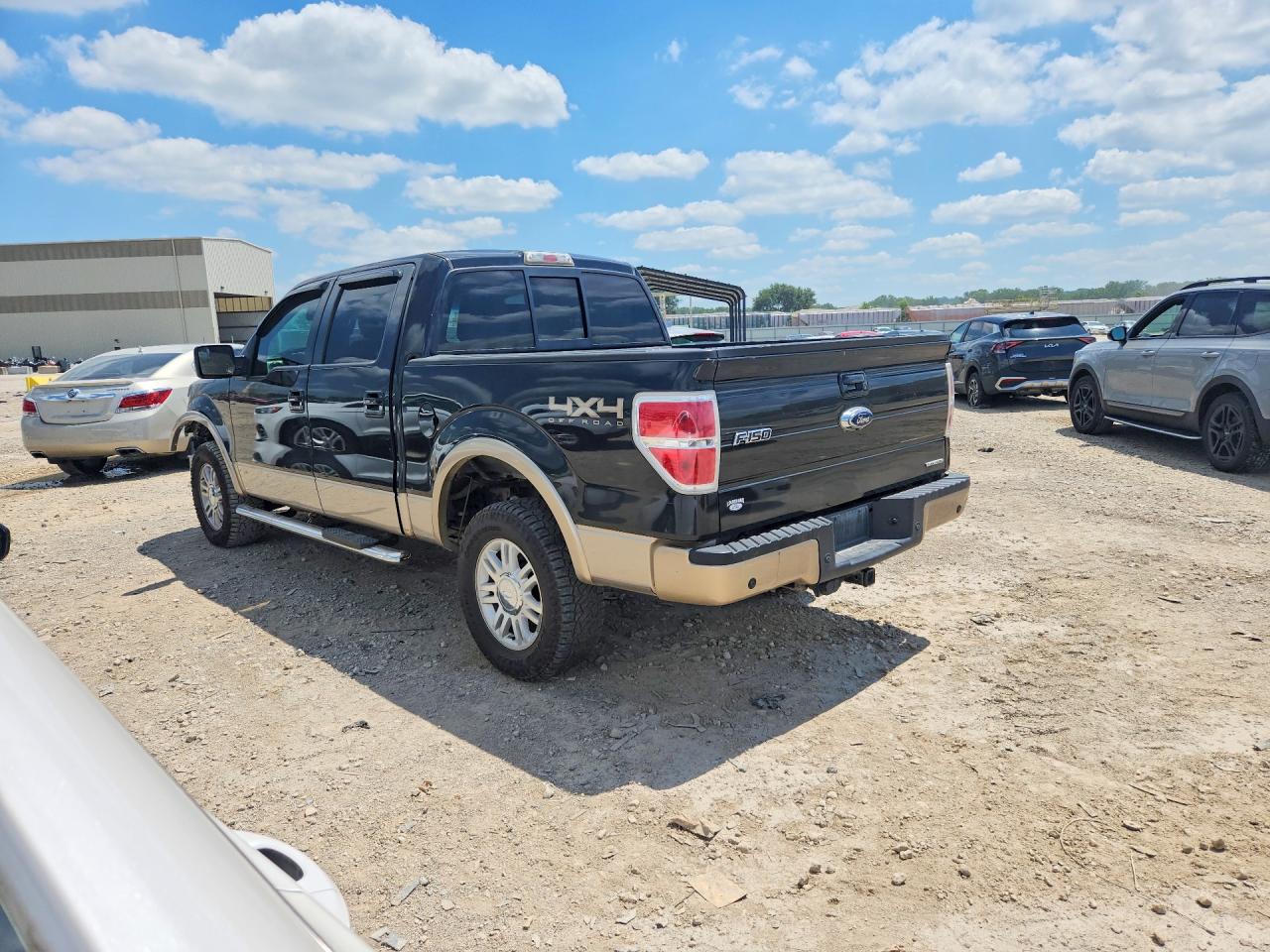 2012 Ford F150 Supercrew Black vin: 1FTFW1EF1CFA66358