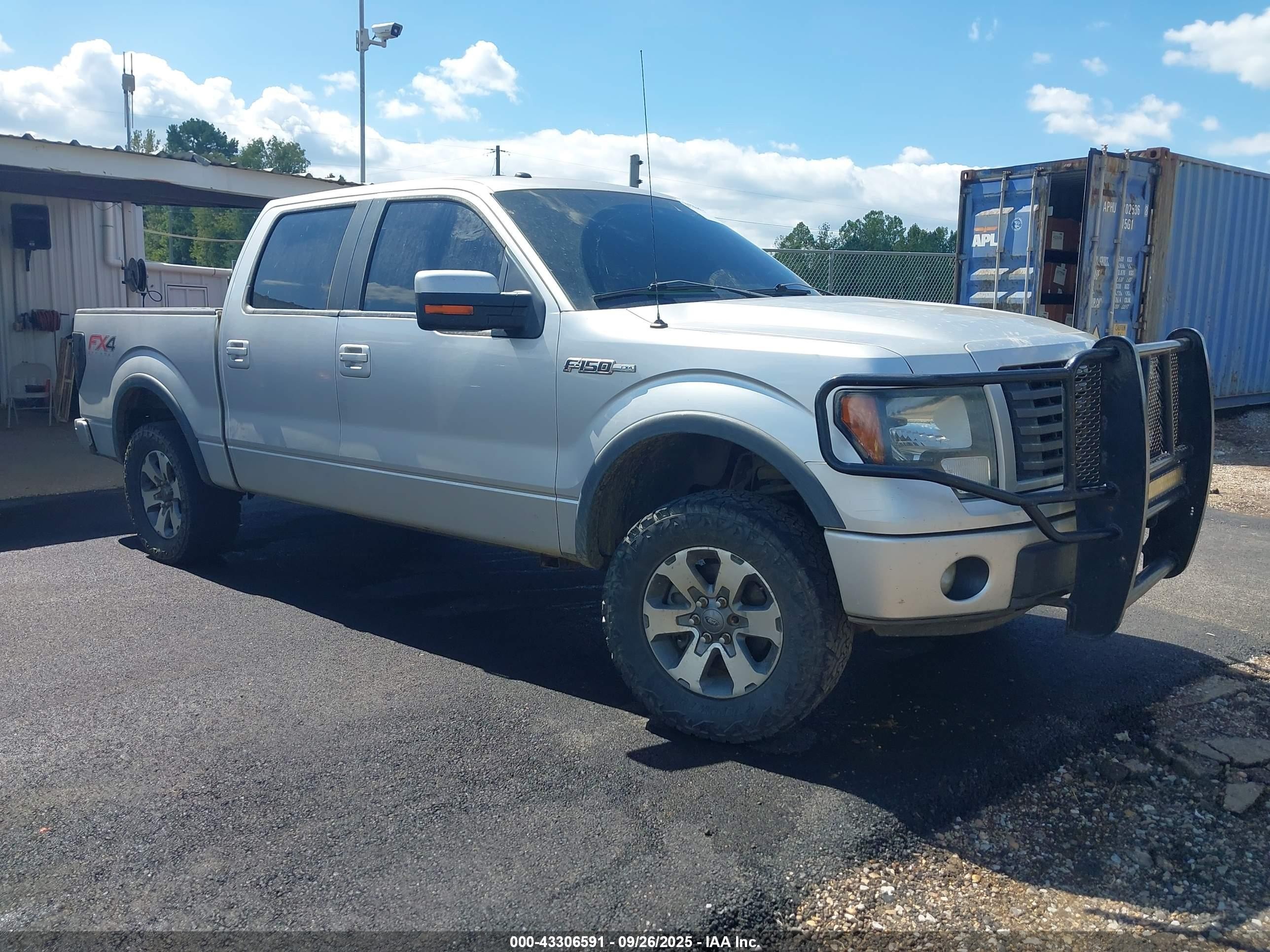2012 Ford F-150 Fx4 Gray vin: 1FTFW1EF1CFB04994