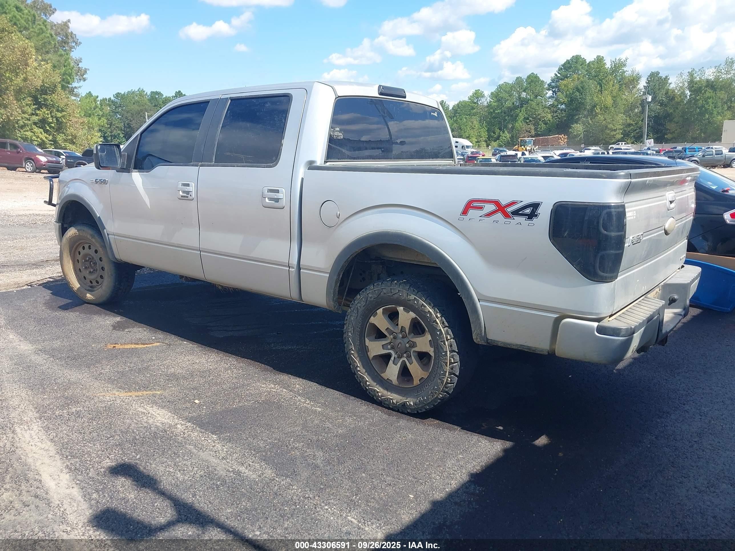 2012 Ford F-150 Fx4 Gray vin: 1FTFW1EF1CFB04994