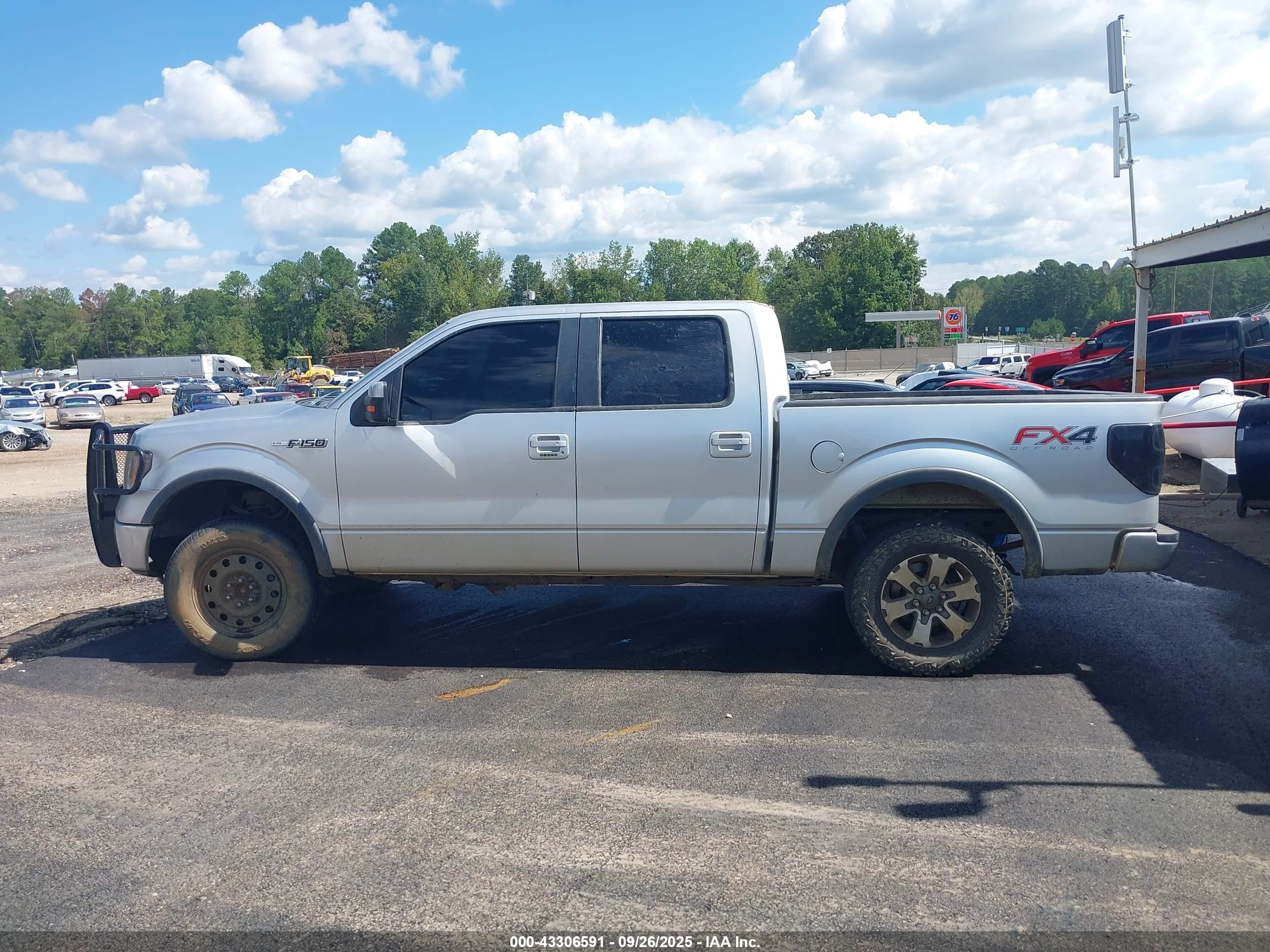 2012 Ford F-150 Fx4 Gray vin: 1FTFW1EF1CFB04994