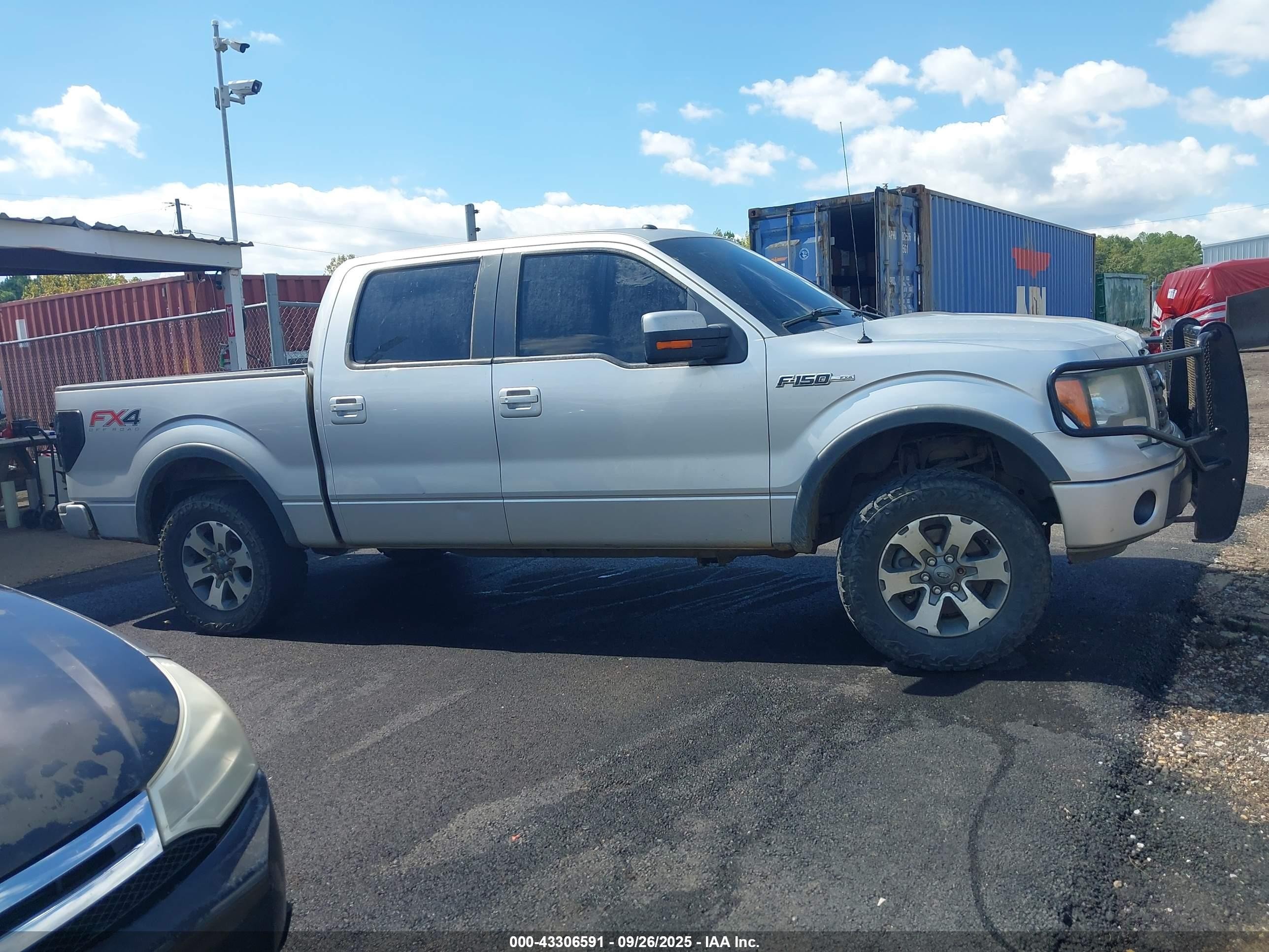 2012 Ford F-150 Fx4 Gray vin: 1FTFW1EF1CFB04994