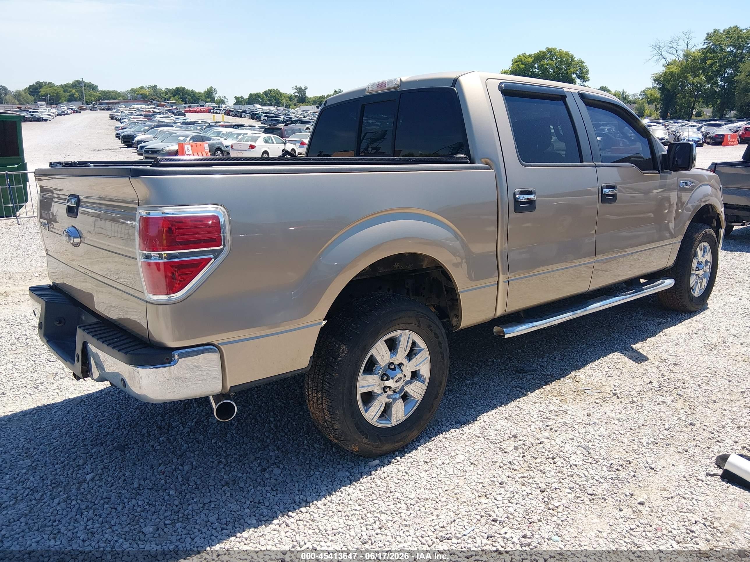 2012 Ford F-150 Xlt Beige vin: 1FTFW1EF1CFB22864