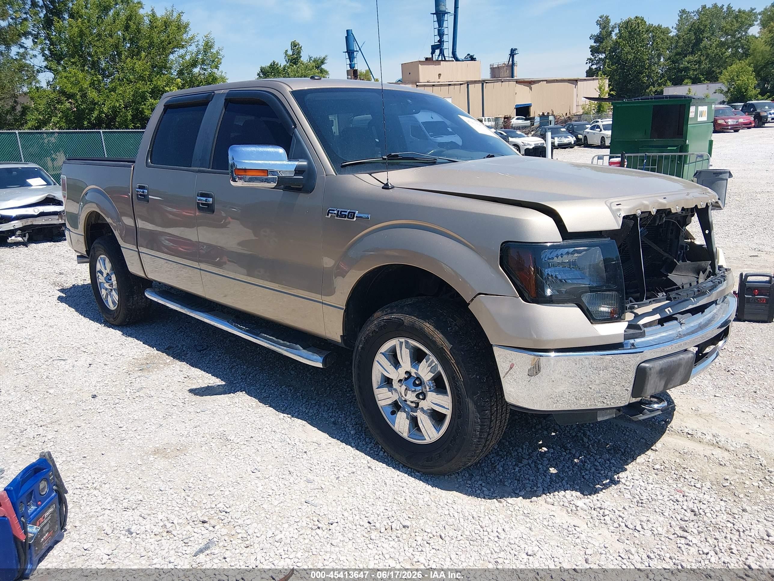 2012 Ford F-150 Xlt Beige vin: 1FTFW1EF1CFB22864