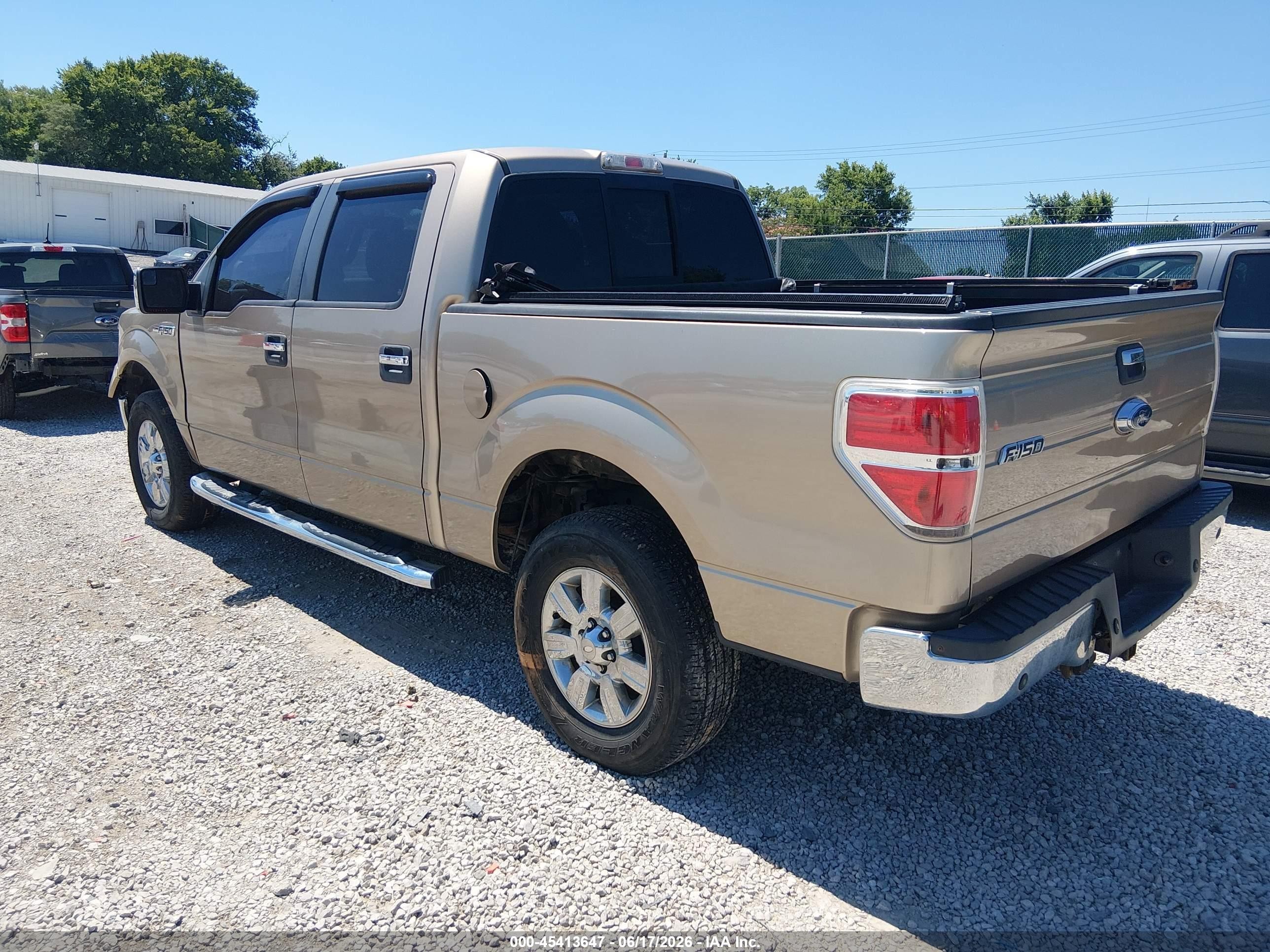 2012 Ford F-150 Xlt Beige vin: 1FTFW1EF1CFB22864