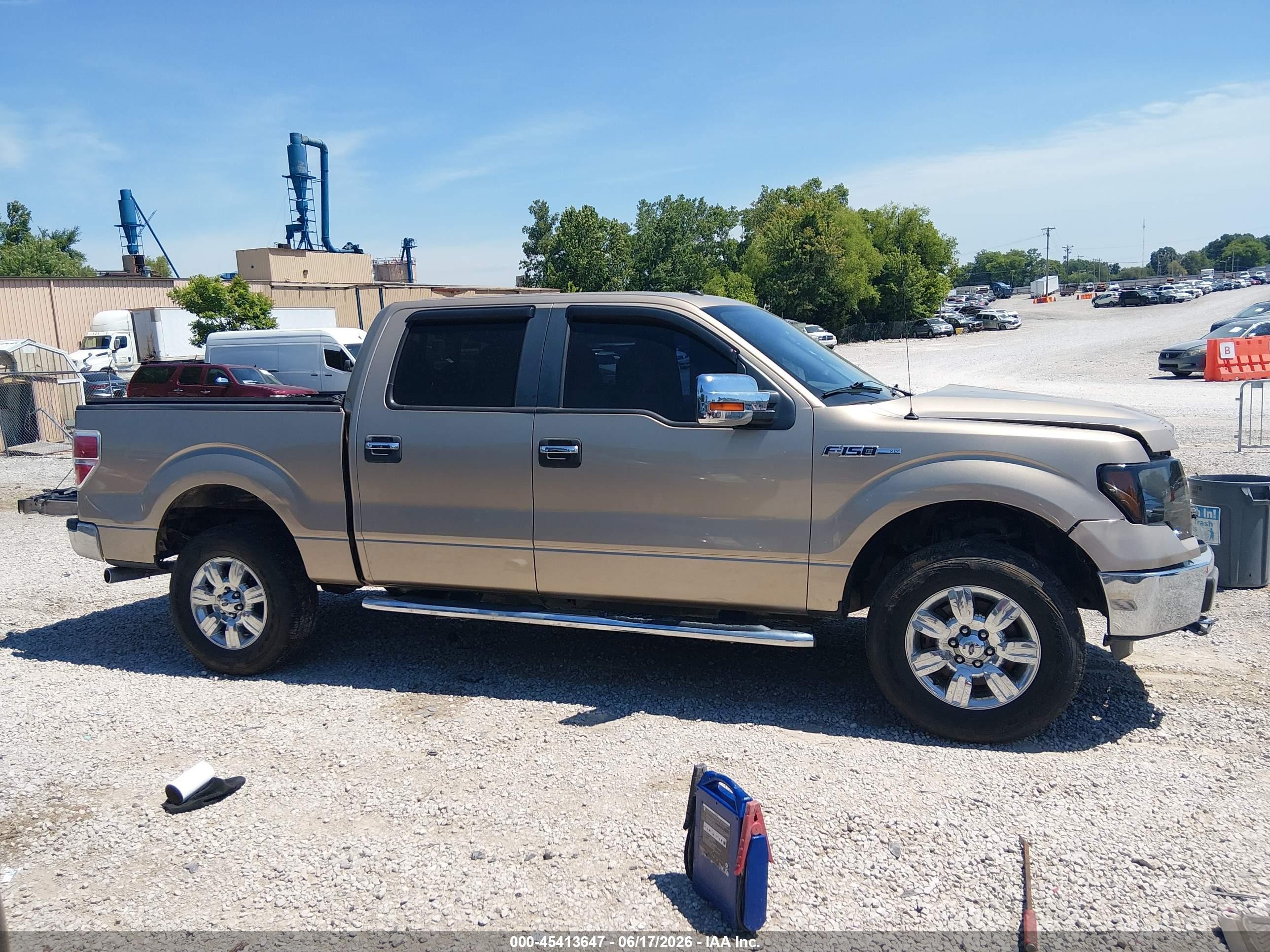 2012 Ford F-150 Xlt Beige vin: 1FTFW1EF1CFB22864