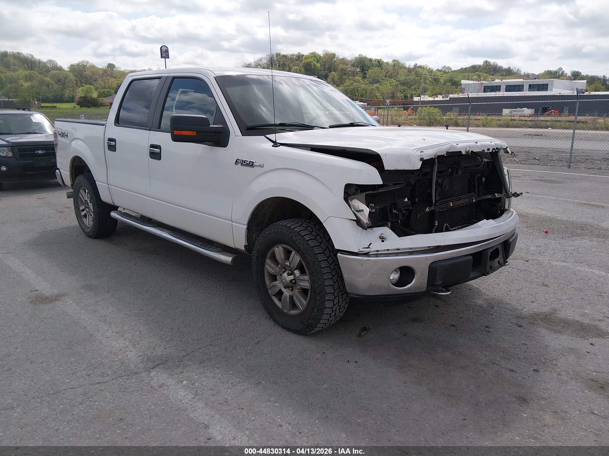2012 Ford F-150 Xlt Белый vin: 1FTFW1EF1CFB32603