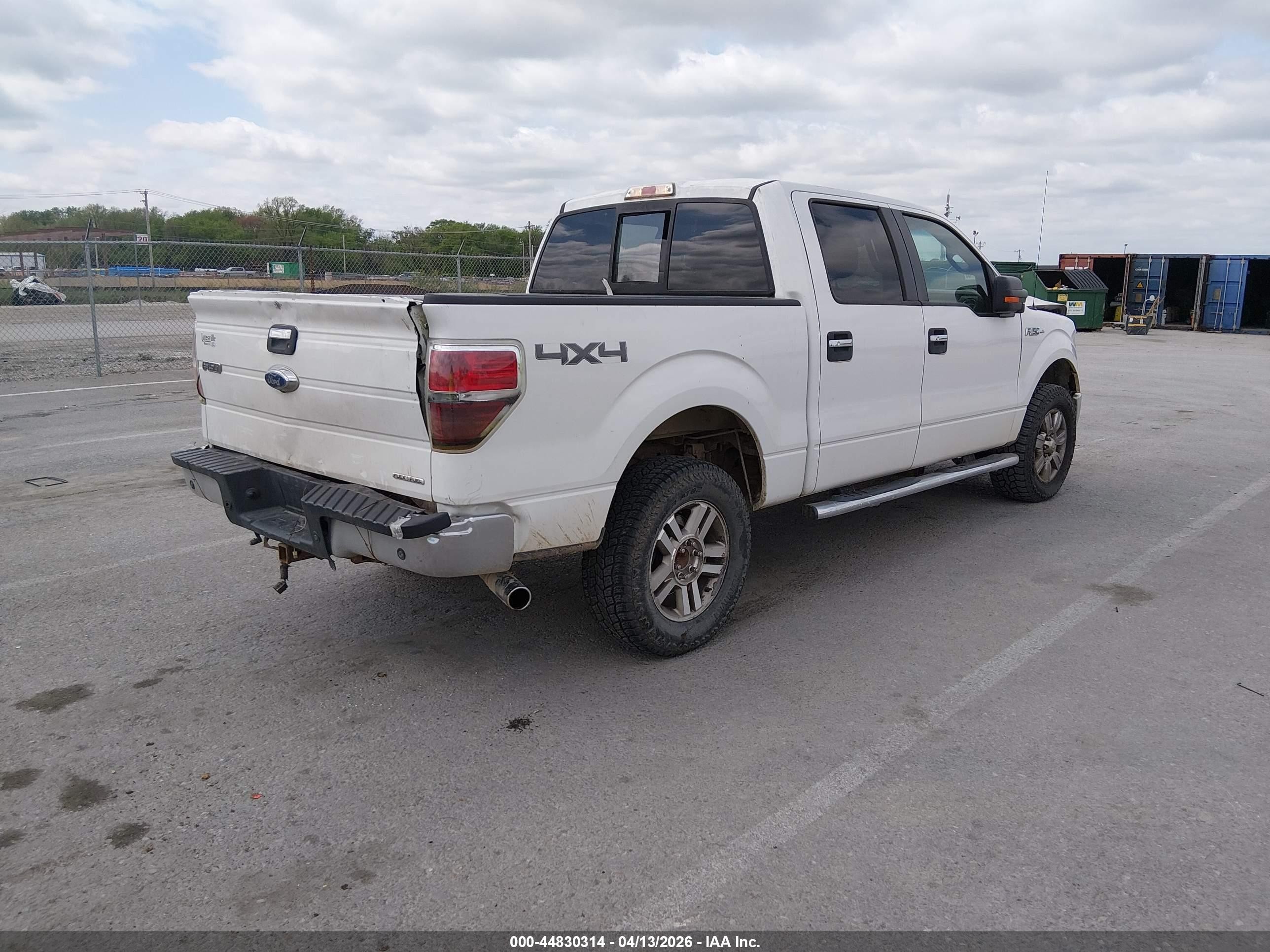 2012 Ford F-150 Xlt Белый vin: 1FTFW1EF1CFB32603
