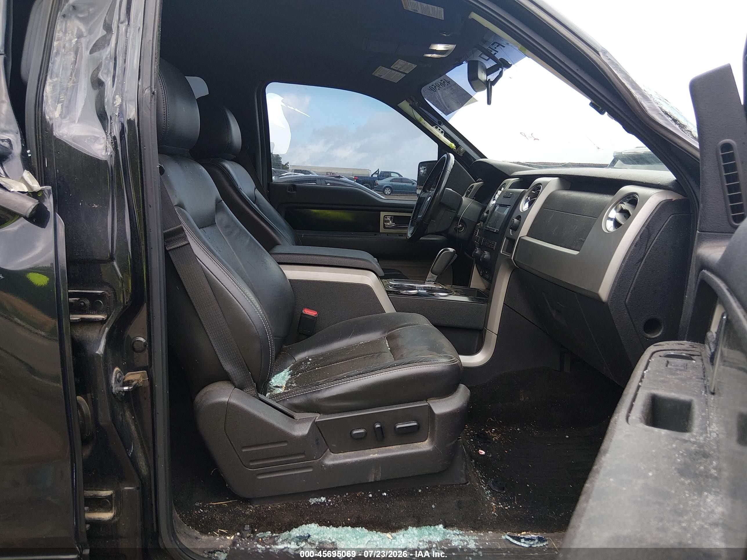 2012 Ford F-150 Fx4 Black vin: 1FTFW1EF1CFB91490
