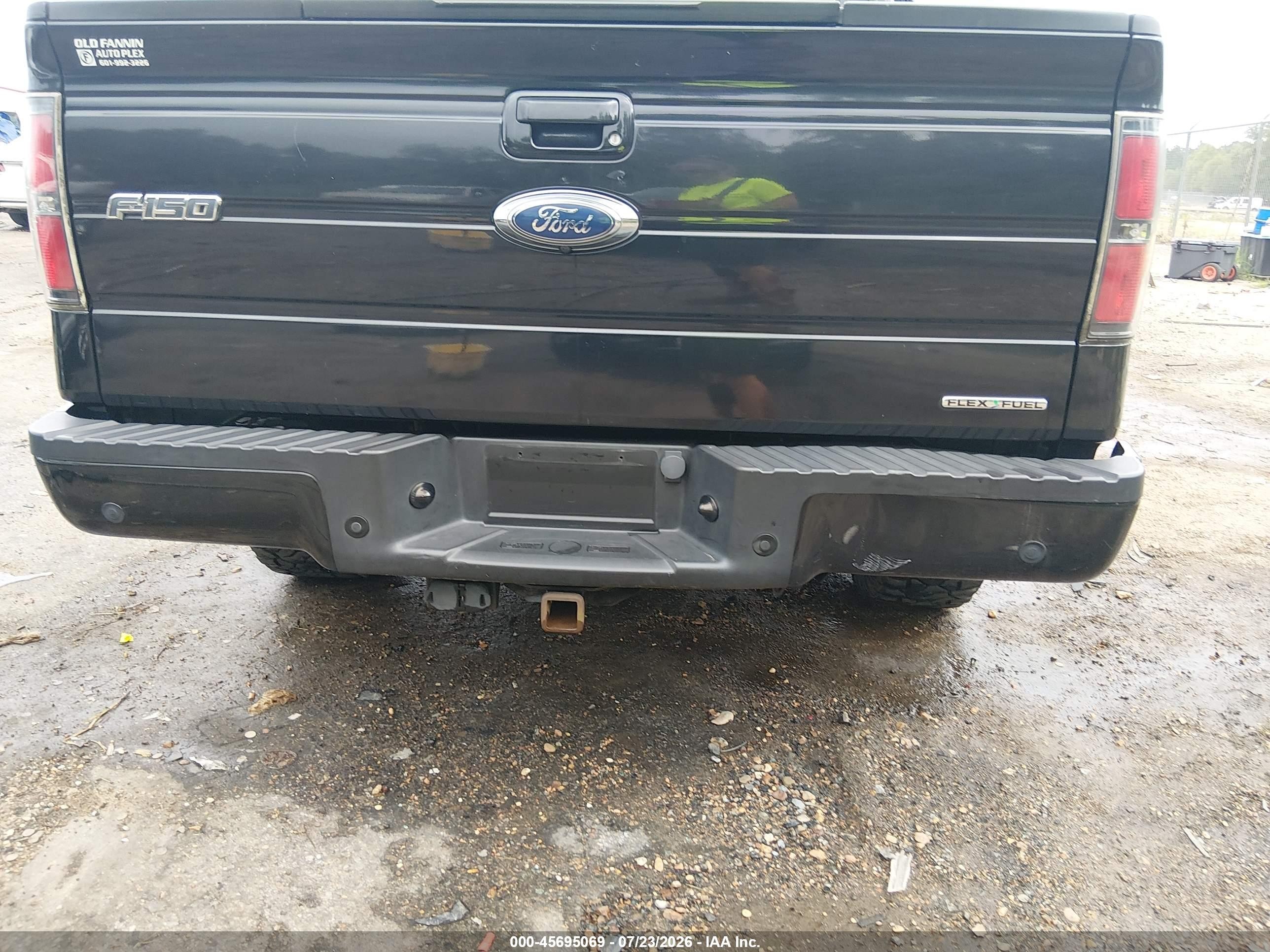 2012 Ford F-150 Fx4 Black vin: 1FTFW1EF1CFB91490