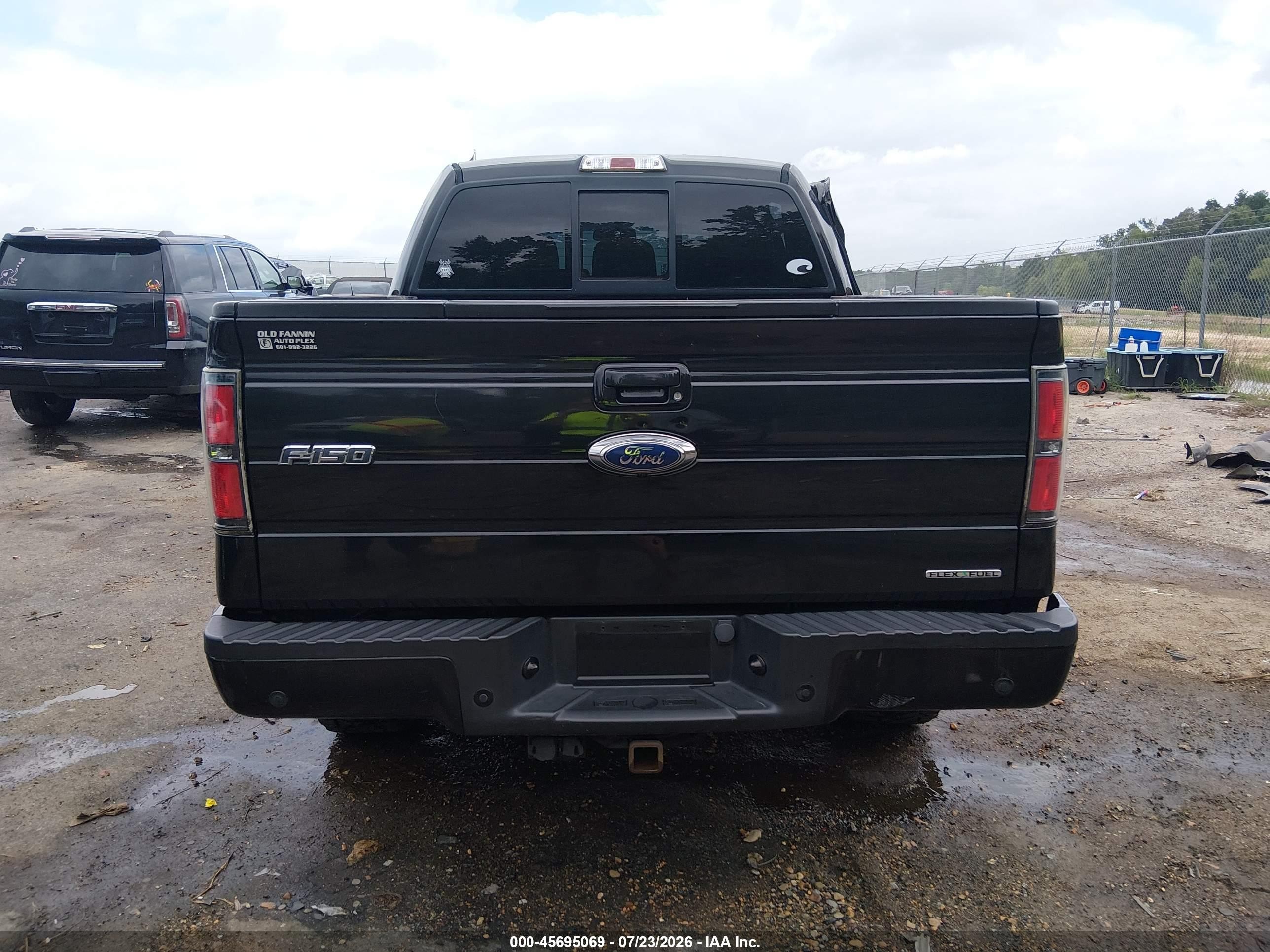 2012 Ford F-150 Fx4 Black vin: 1FTFW1EF1CFB91490