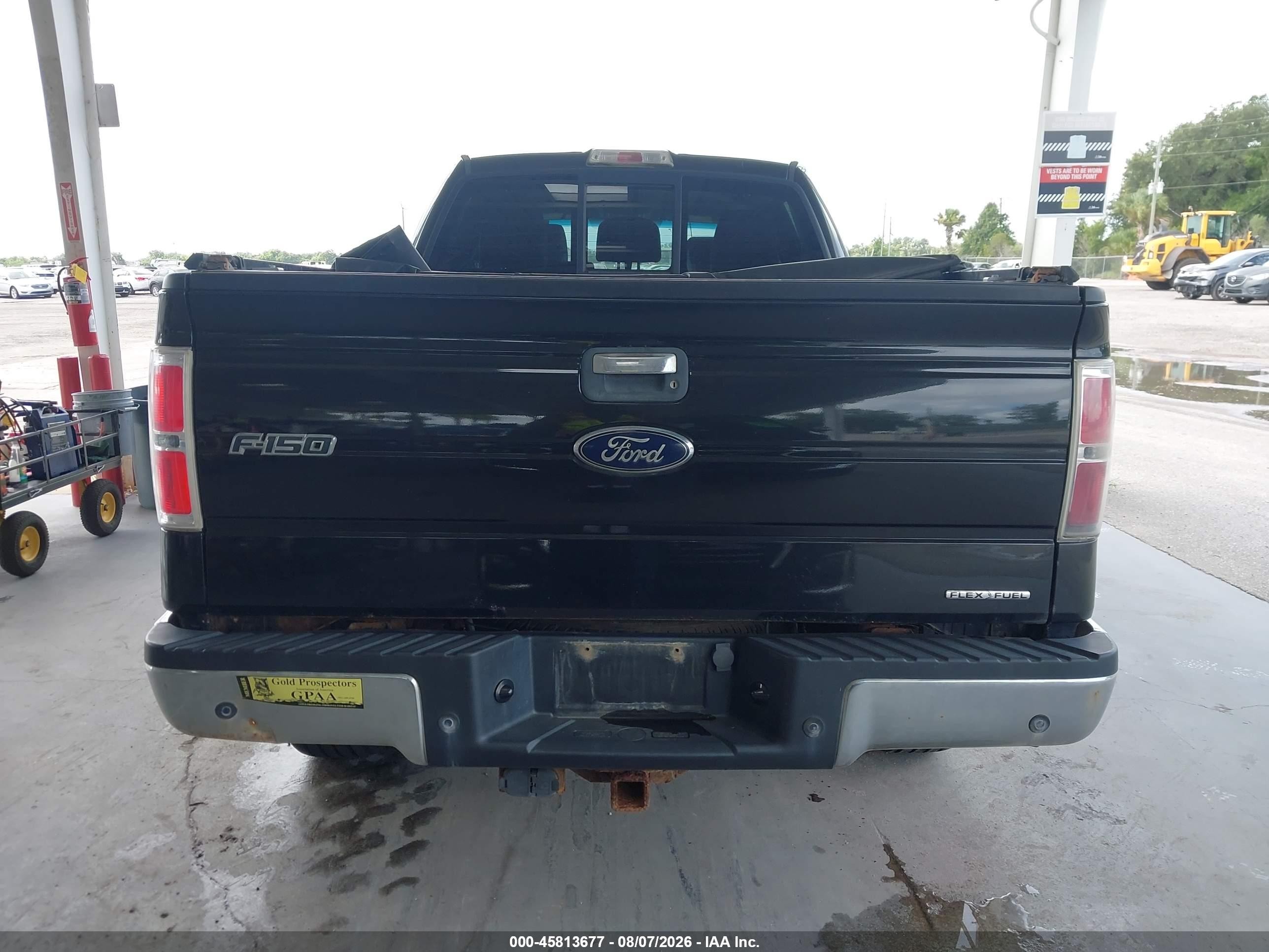 2012 Ford F-150 Xlt Black vin: 1FTFW1EF1CFC00771