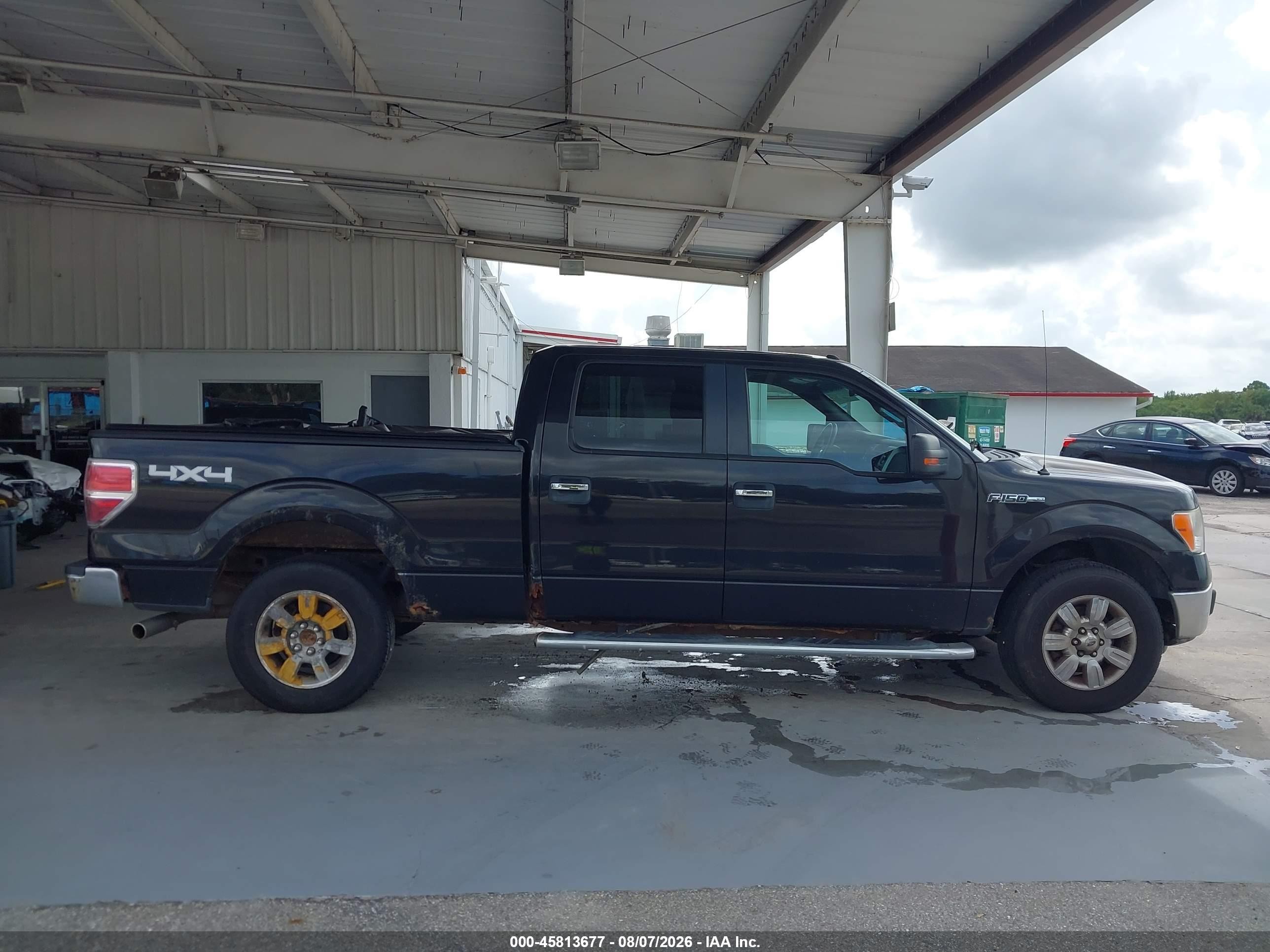 2012 Ford F-150 Xlt Black vin: 1FTFW1EF1CFC00771