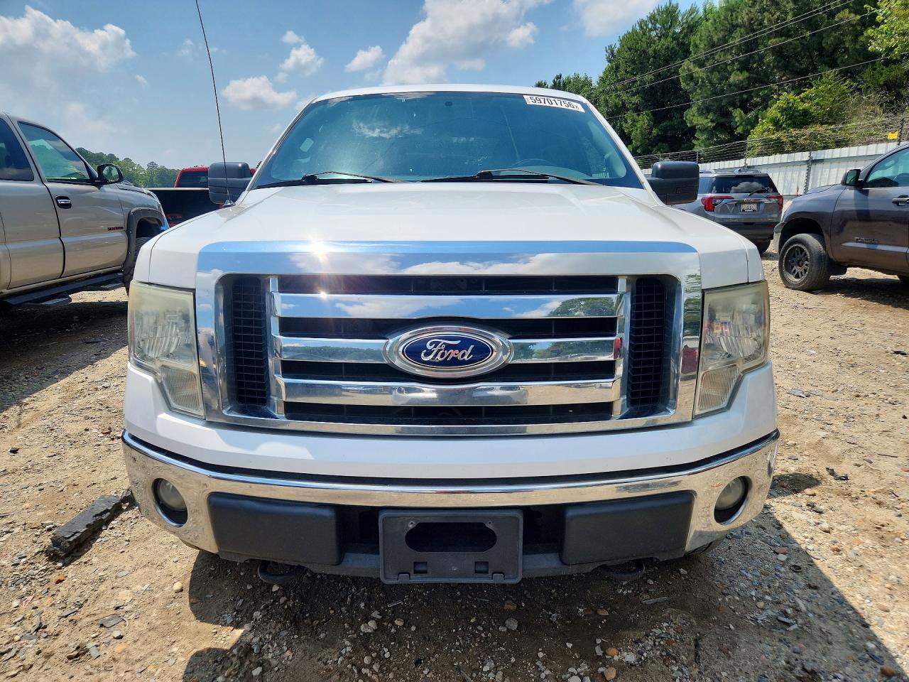 2012 Ford F150 Supercrew White vin: 1FTFW1EF1CKD26720
