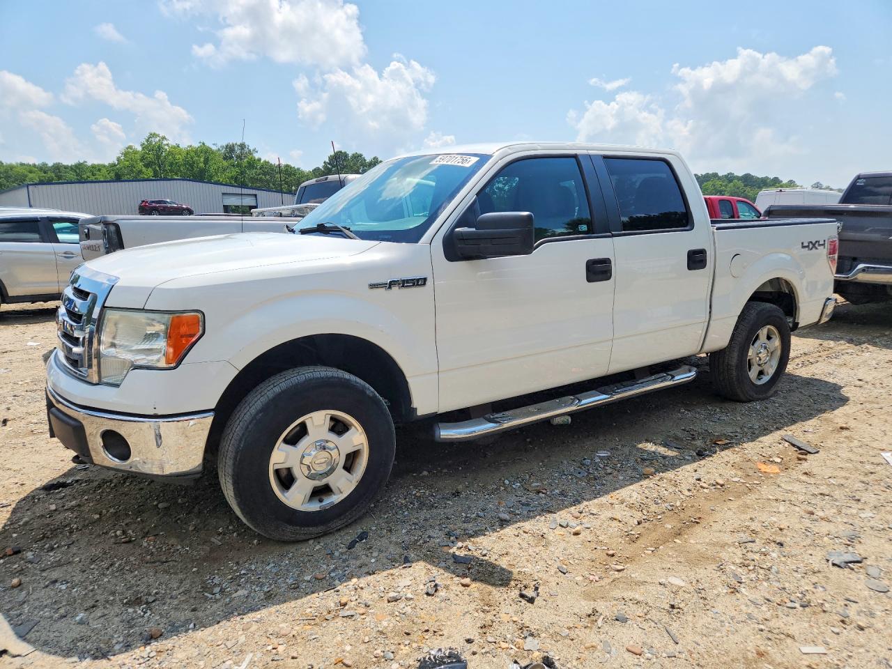 2012 Ford F150 Supercrew White vin: 1FTFW1EF1CKD26720