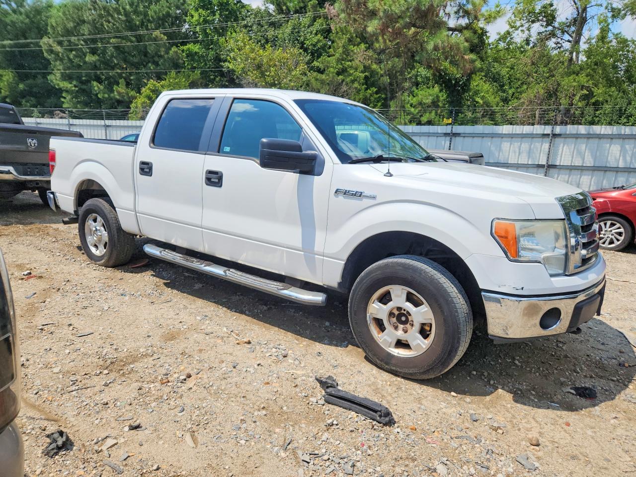 2012 Ford F150 Supercrew White vin: 1FTFW1EF1CKD26720